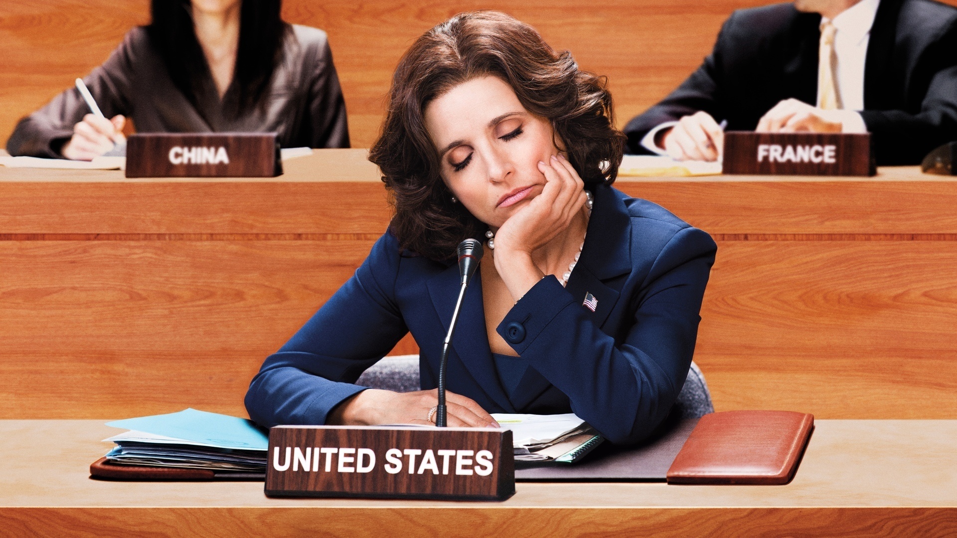 Veep characters, Political comedy, Washington D. C., Julia Louis-Dreyfus, 1920x1080 Full HD Desktop