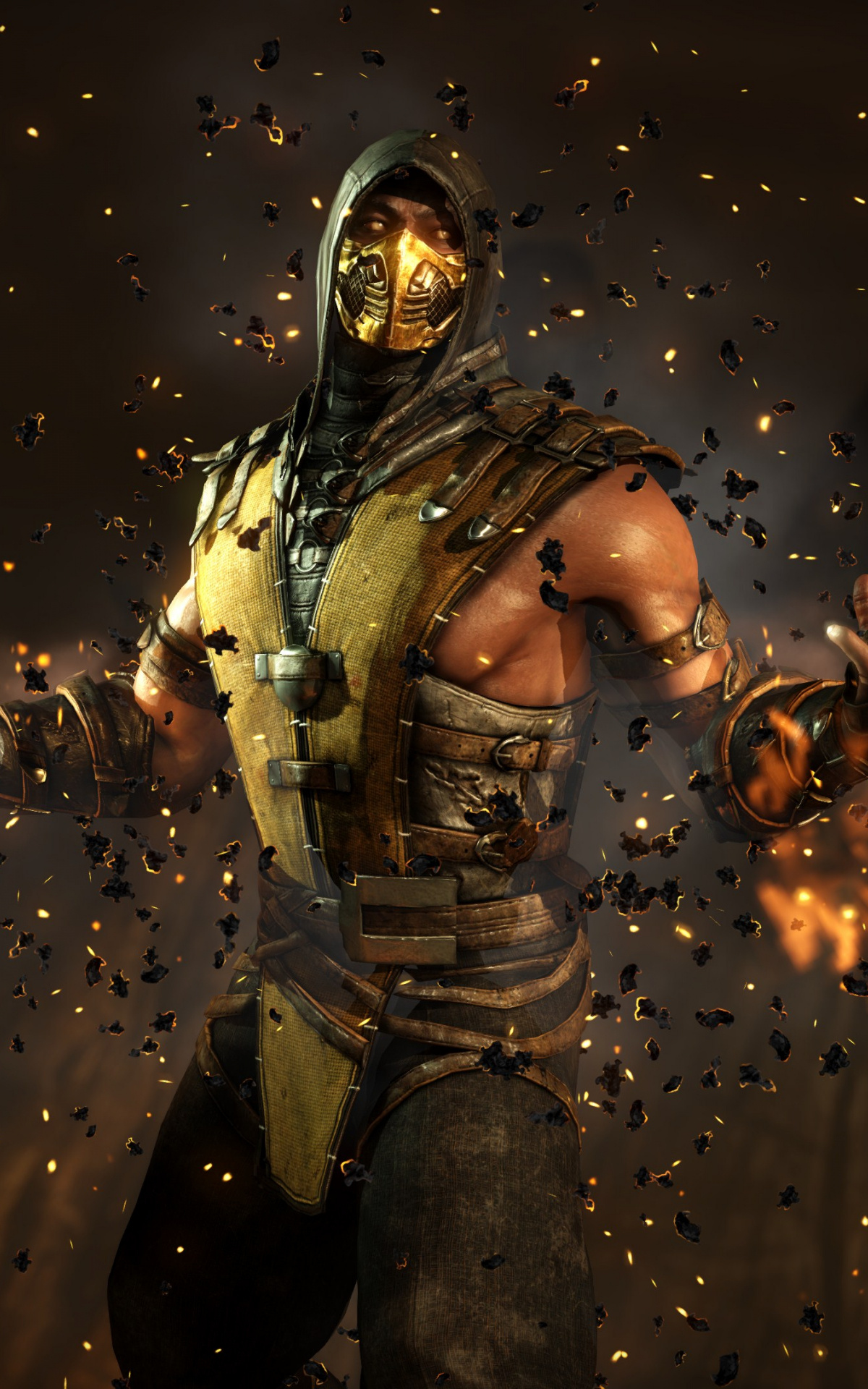 Scorpion, Mortal Kombat wallpaper, Stunning visuals, Desktop and mobile, 1200x1920 HD Phone