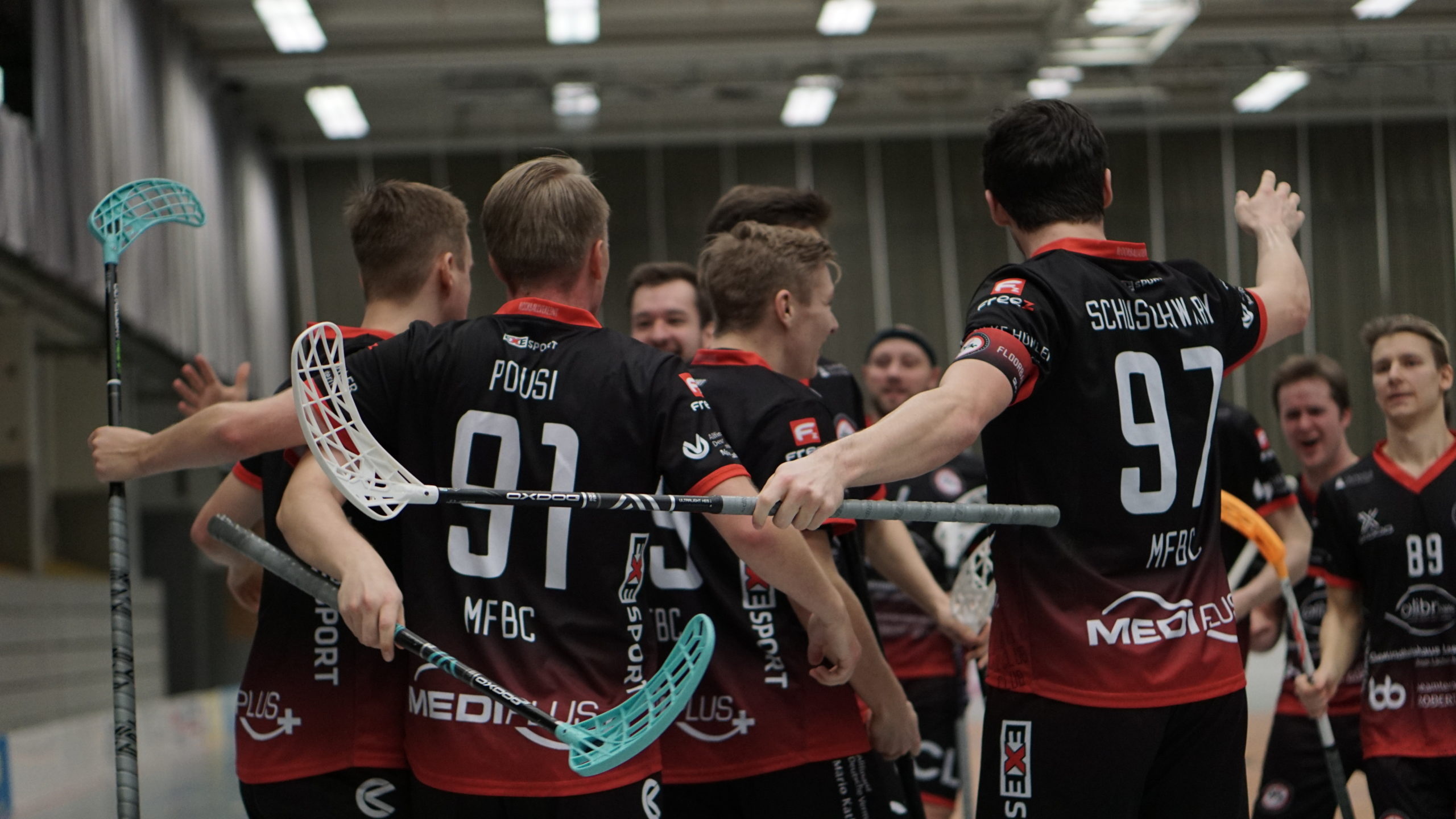 Berlin rockets, Mitteldeutscher floorball club, Floorball team, Berlin, 2560x1440 HD Desktop