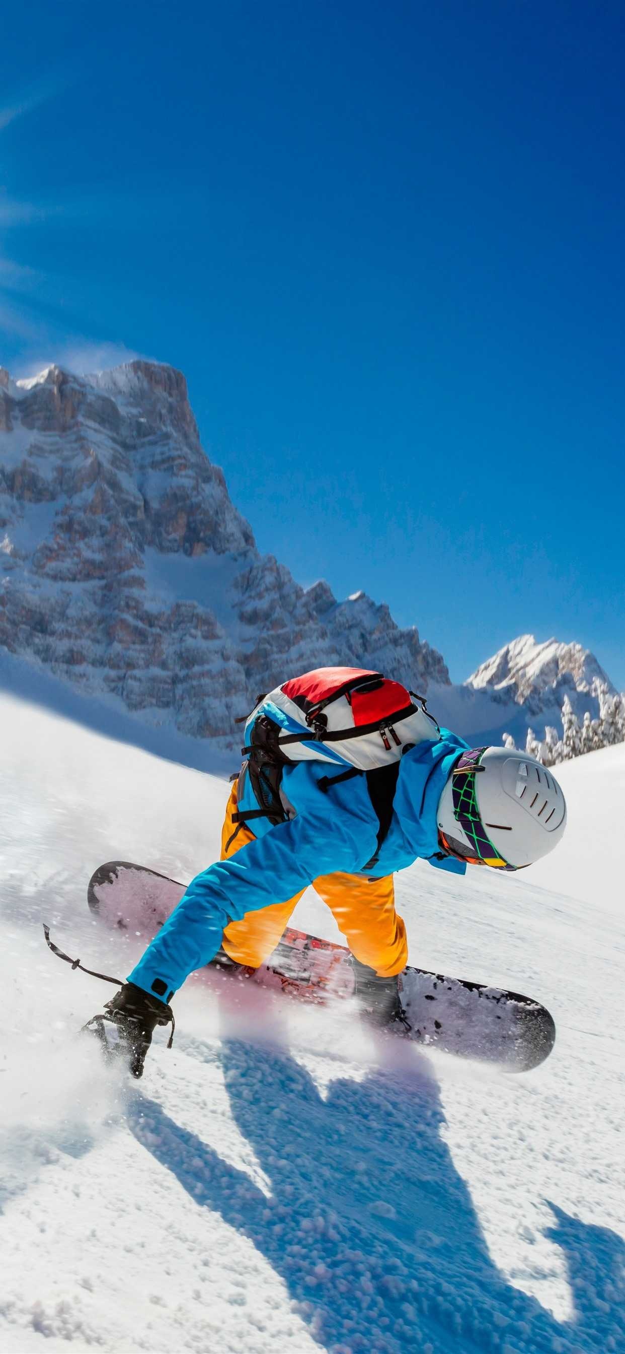 Snowboarding wallpaper collection, Winter sports inspiration, Scenic landscapes, Snowboarding fantasy, 1250x2690 HD Phone