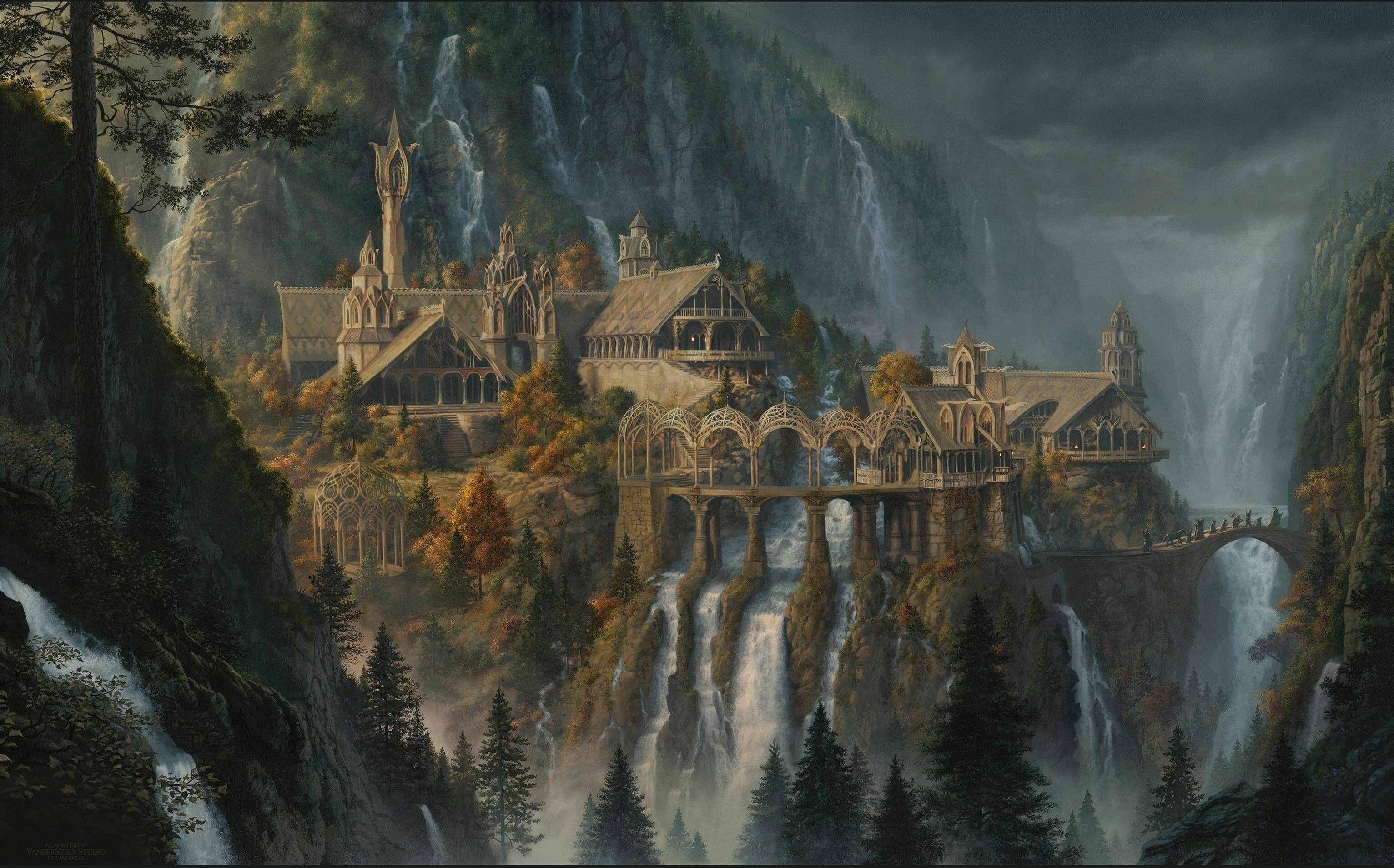 Rivendell, The Lord of the Rings Wallpaper, 3070x1910 HD Desktop