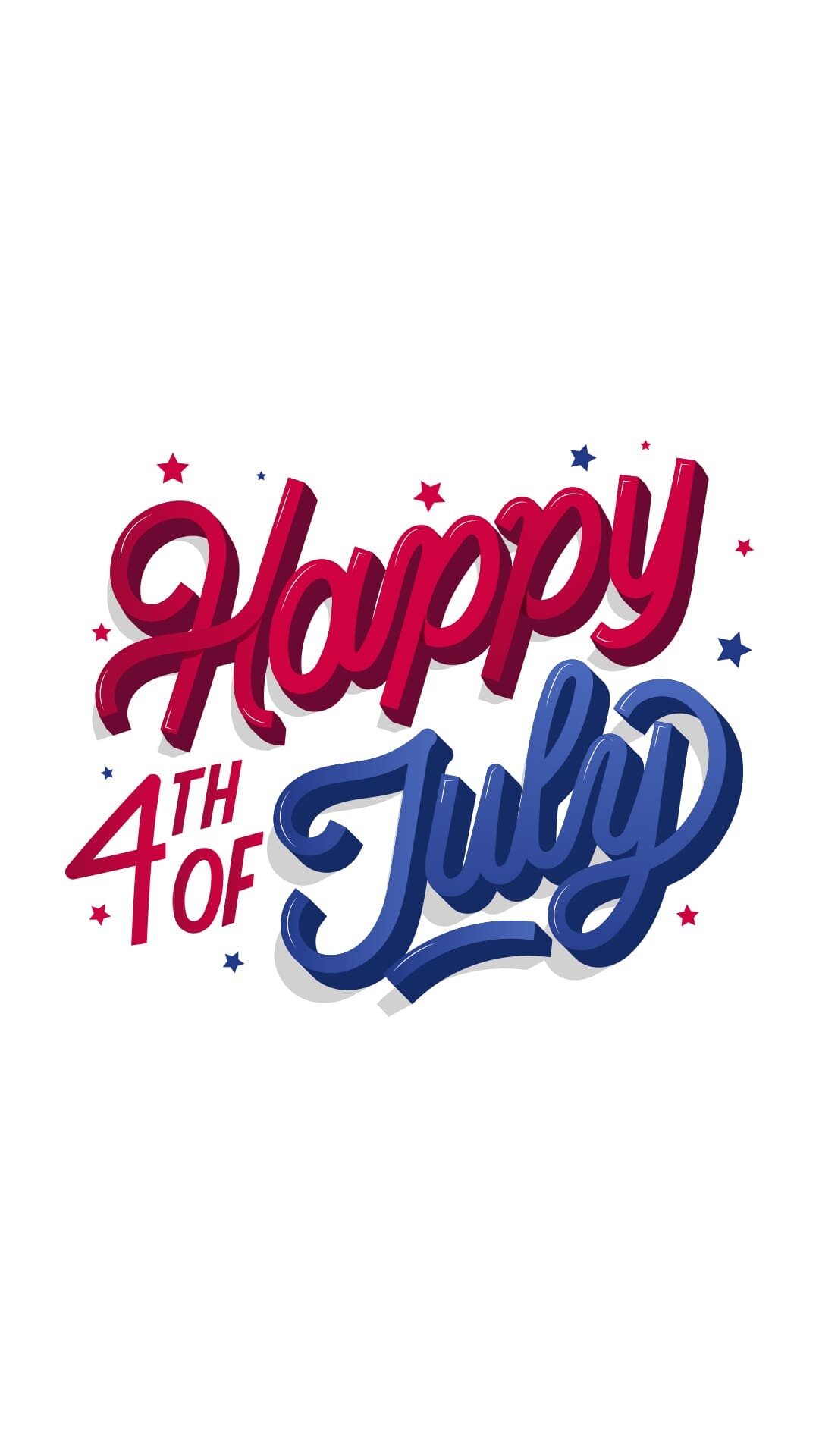 4th of July wallpapers, High-quality backgrounds, Festive atmosphere, Vibrant visuals, 1080x1920 Full HD Phone