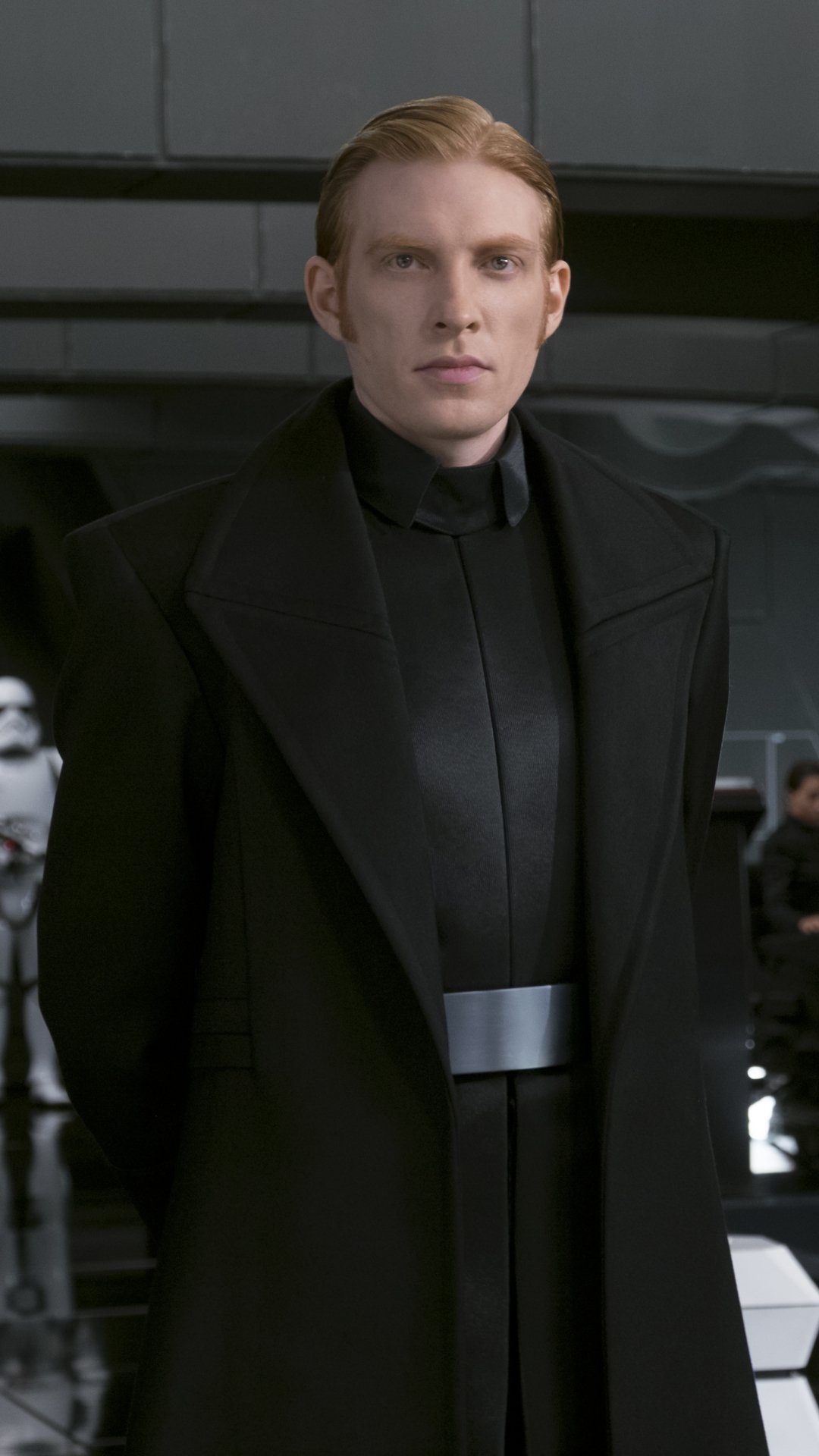 Domhnall Gleeson, Star Wars, The Last Jedi, 1080x1920 Full HD Phone