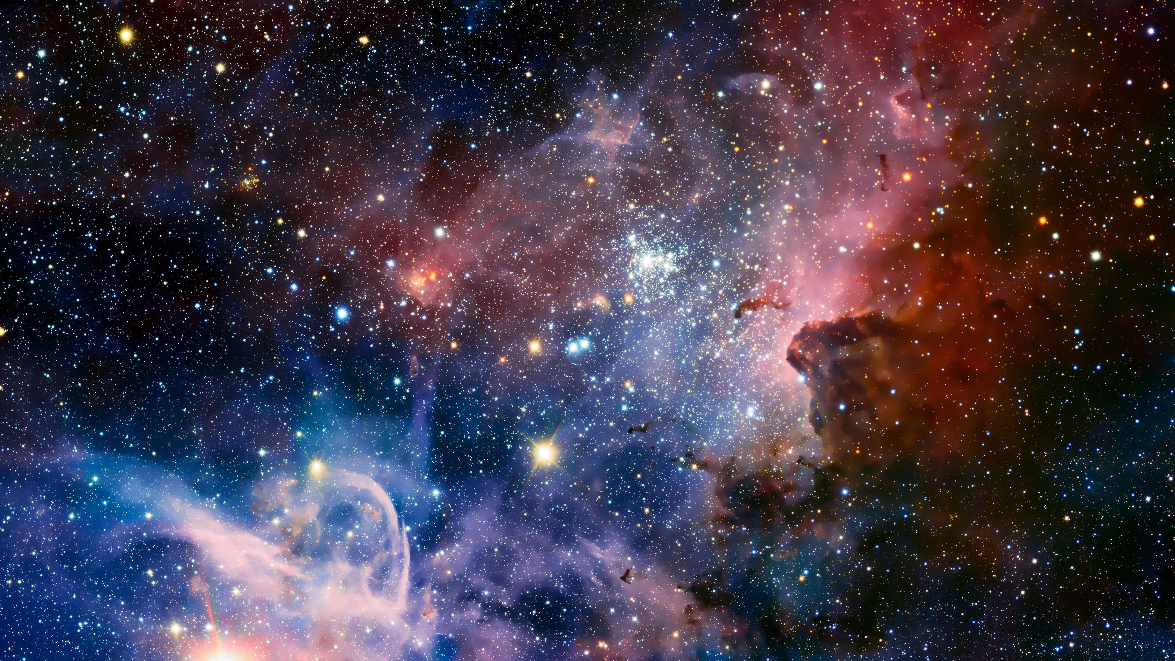 Cosmic Cliffs, Carina Nebula, Space, 3840x2160 4K Desktop