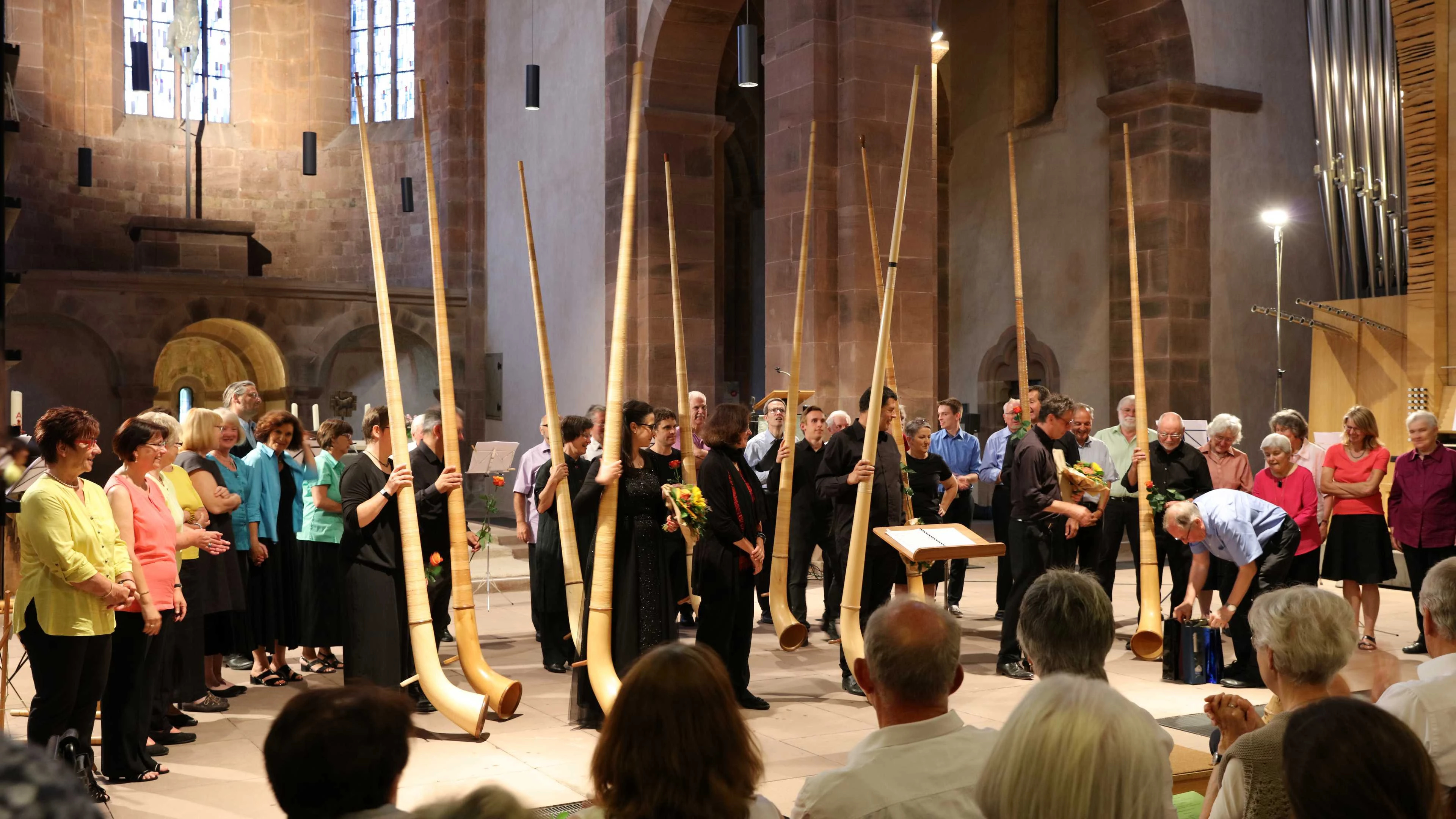Termine ana stankovi, Alphorn experience, Swiss customs, Swiss alphorn, 3840x2160 4K Desktop