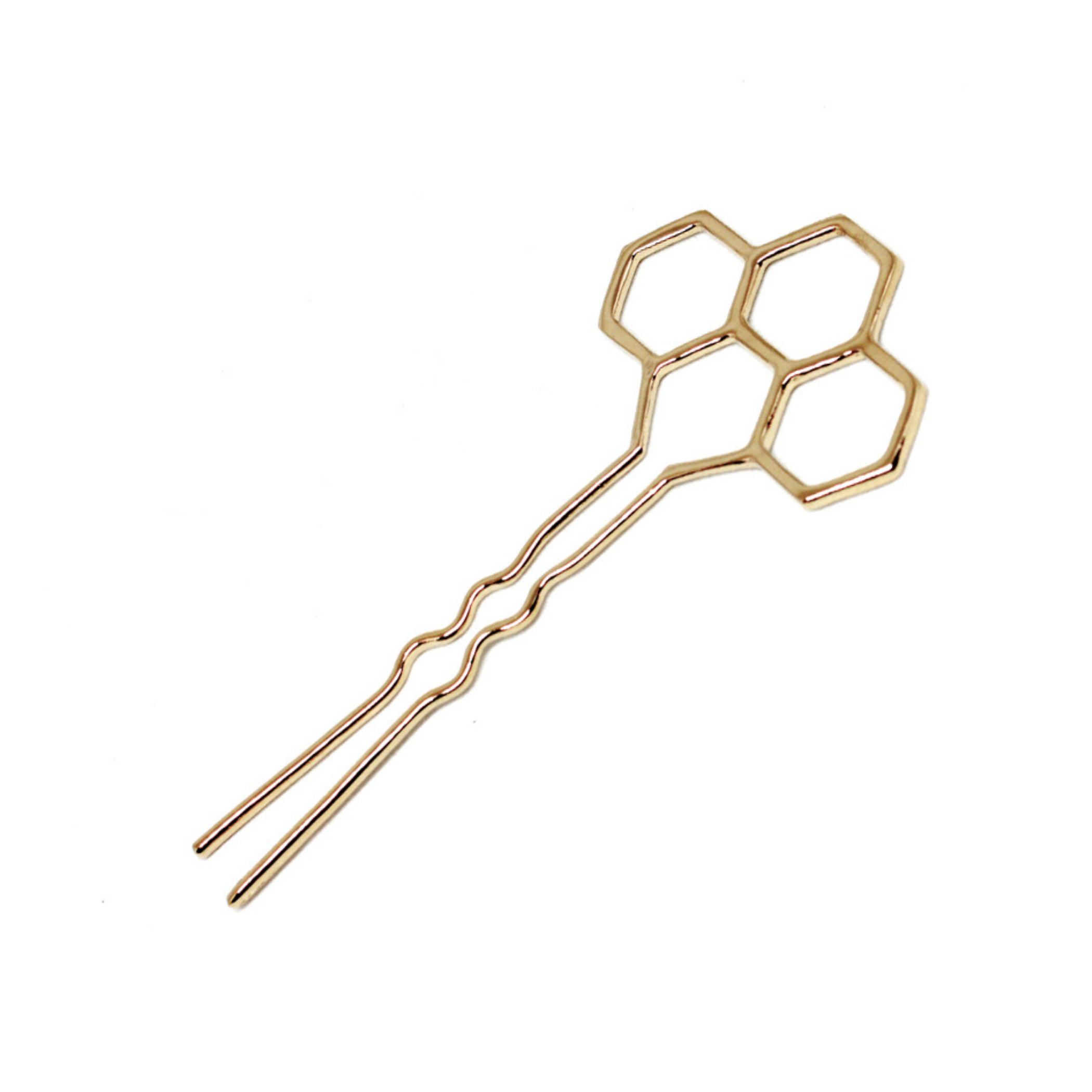 Hexagon, Hairpin Wallpaper, 2100x2100 HD Phone