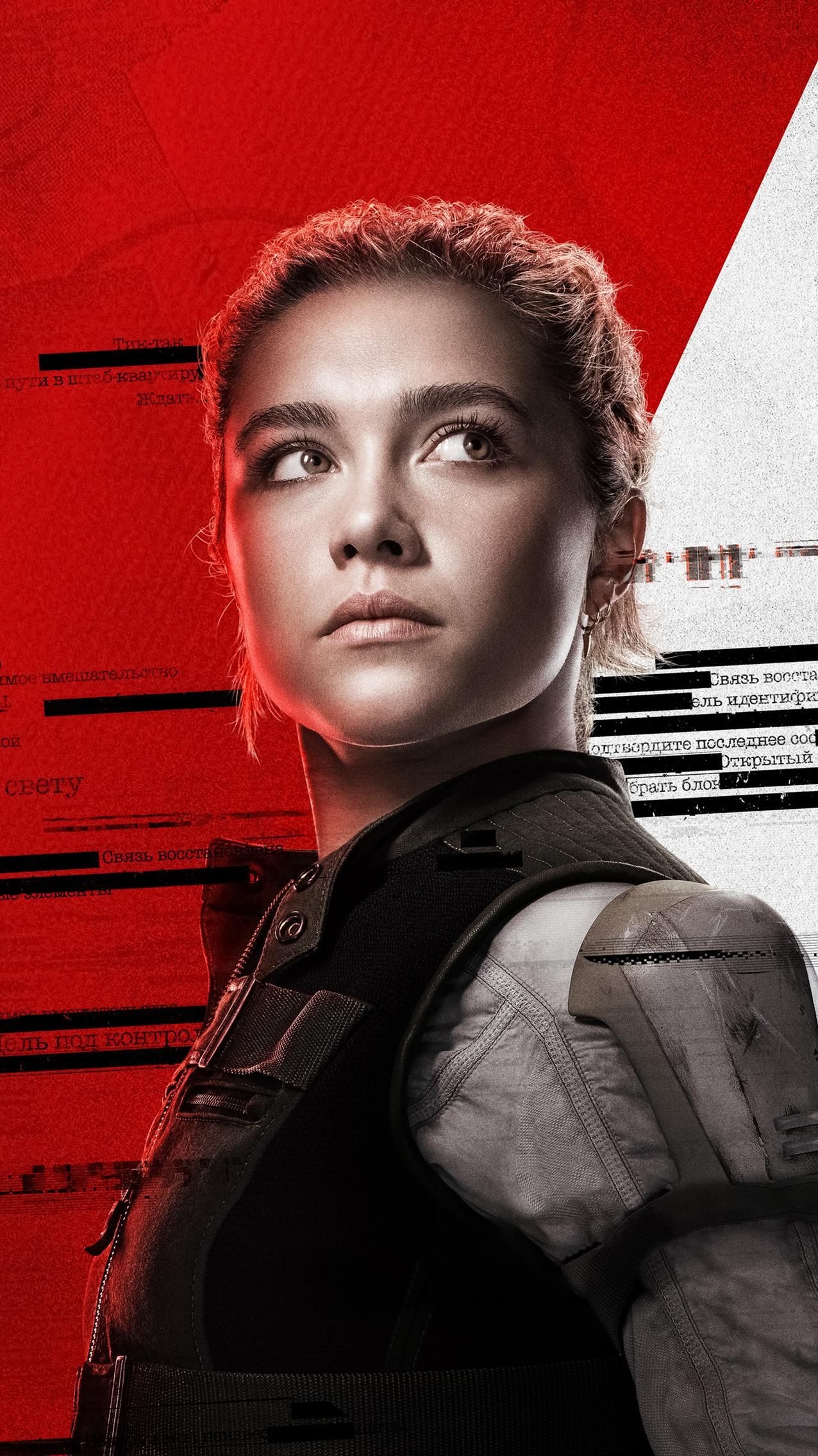 Yelena Belova, Black Widow Wallpaper, 1280x2270 HD Phone