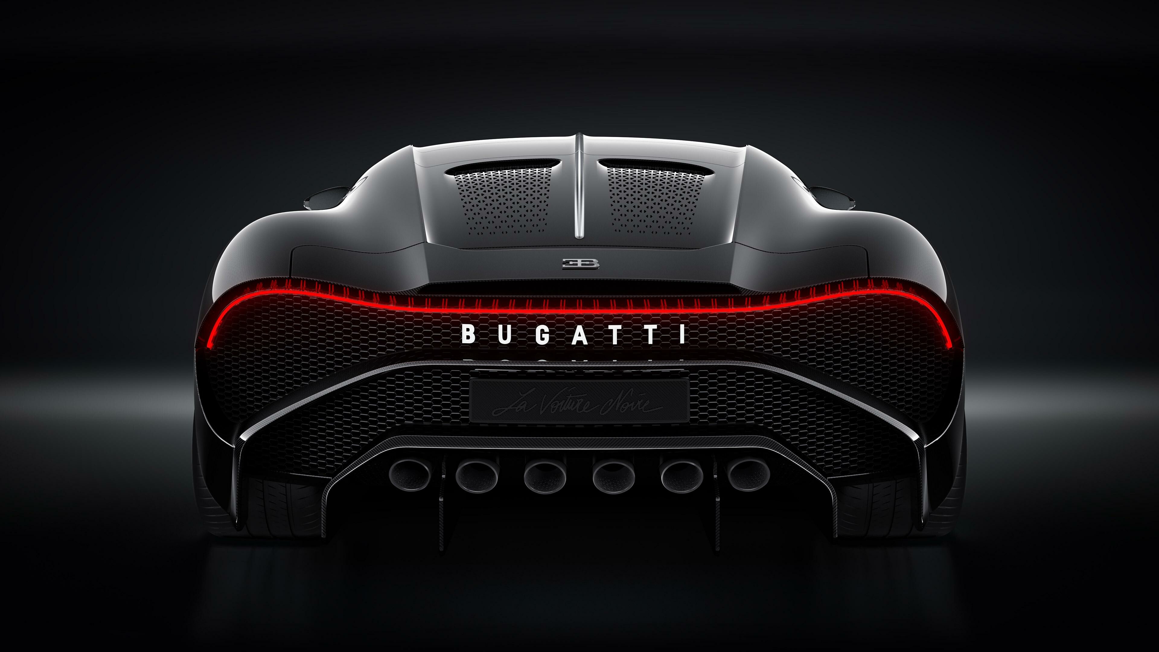 Bugatti La Voiture Noire, Exquisite wallpapers, 3840x2160 4K Desktop