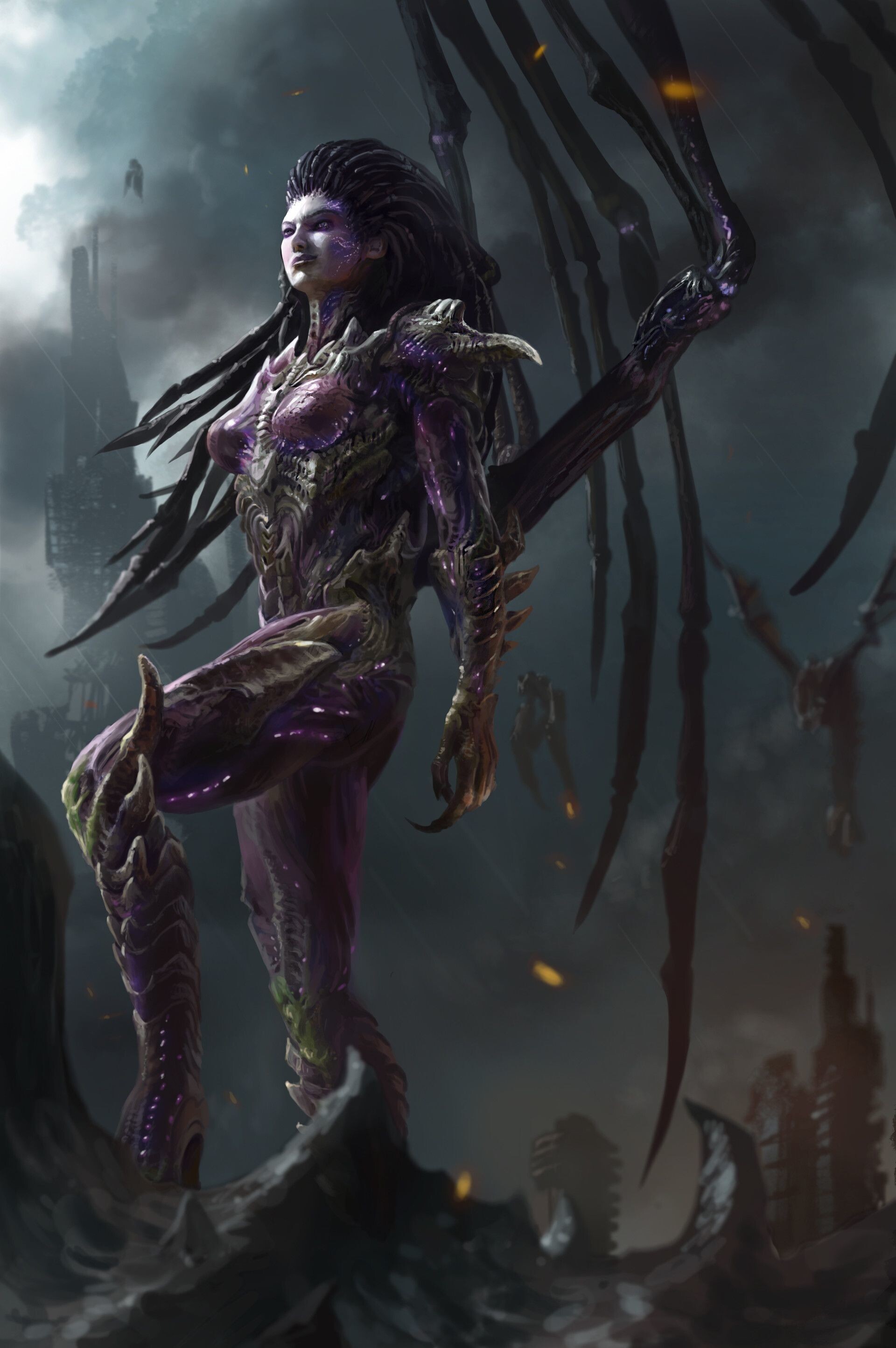 Sarah Kerrigan wallpapers, Top choices, Gaming backgrounds, Iconic heroine, 1920x2890 HD Phone