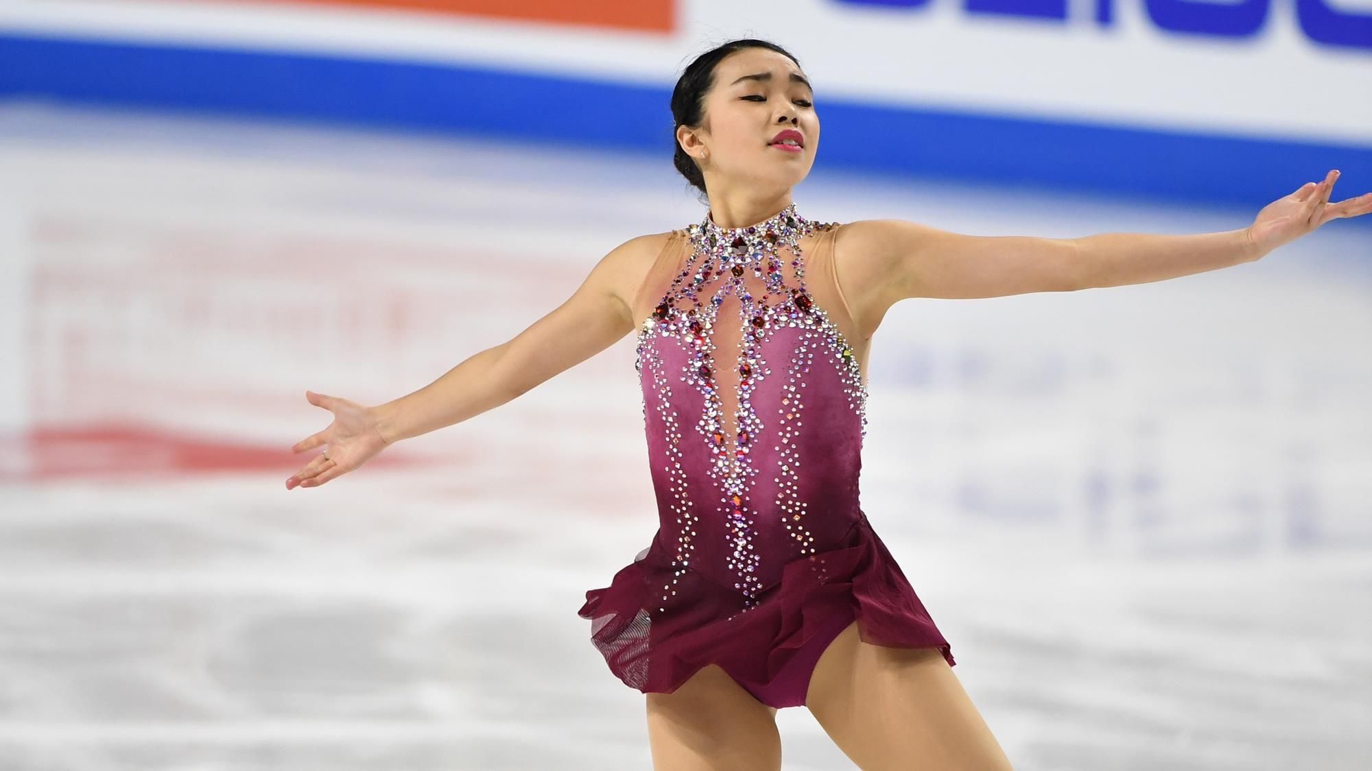 ISU Four Continents Figure Skating 2020, Karen Chen Wallpaper, 2000x1130 HD Desktop