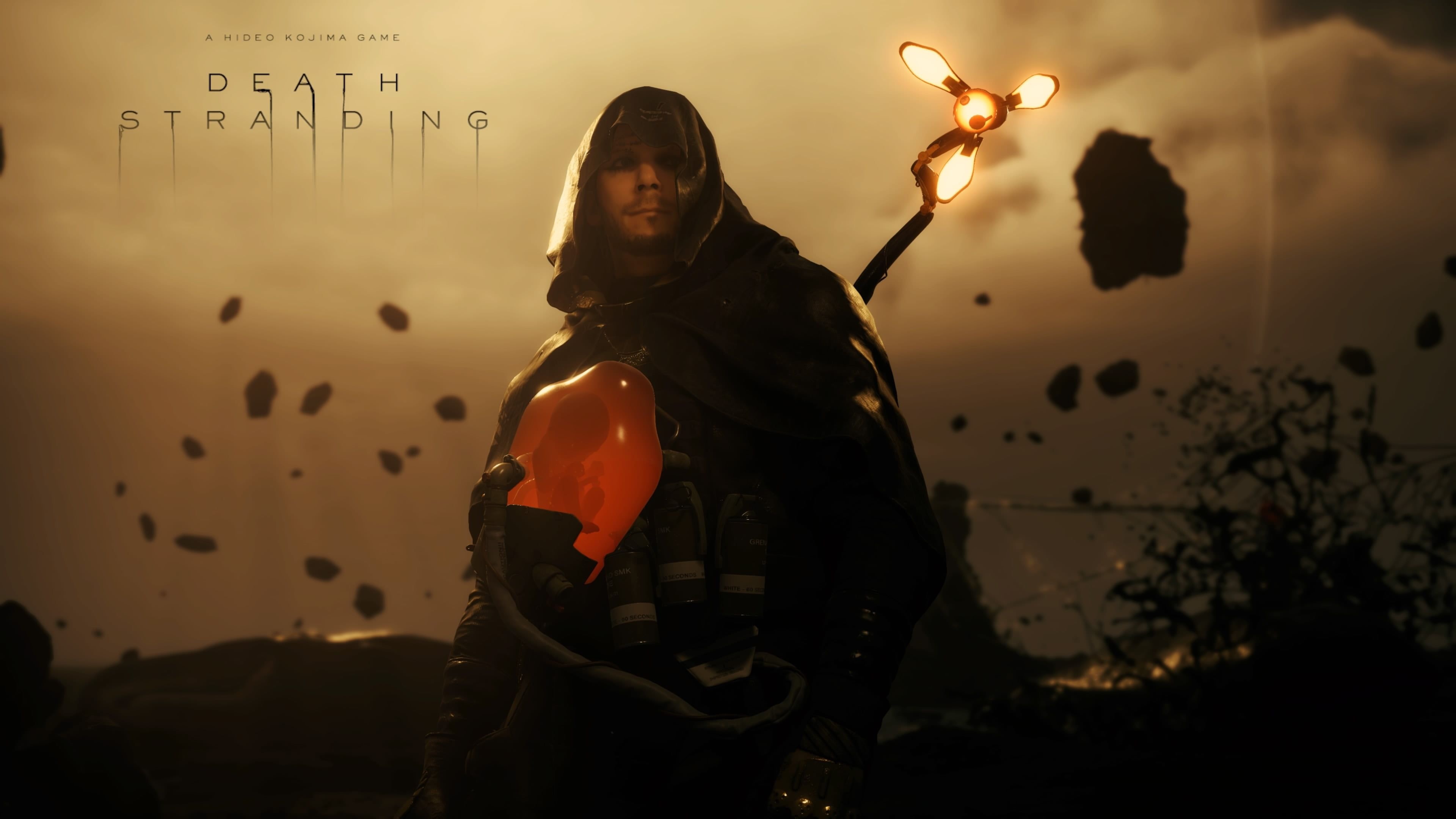 Death Stranding, Pin, Itachi, Cryptic, 3840x2160 4K Desktop