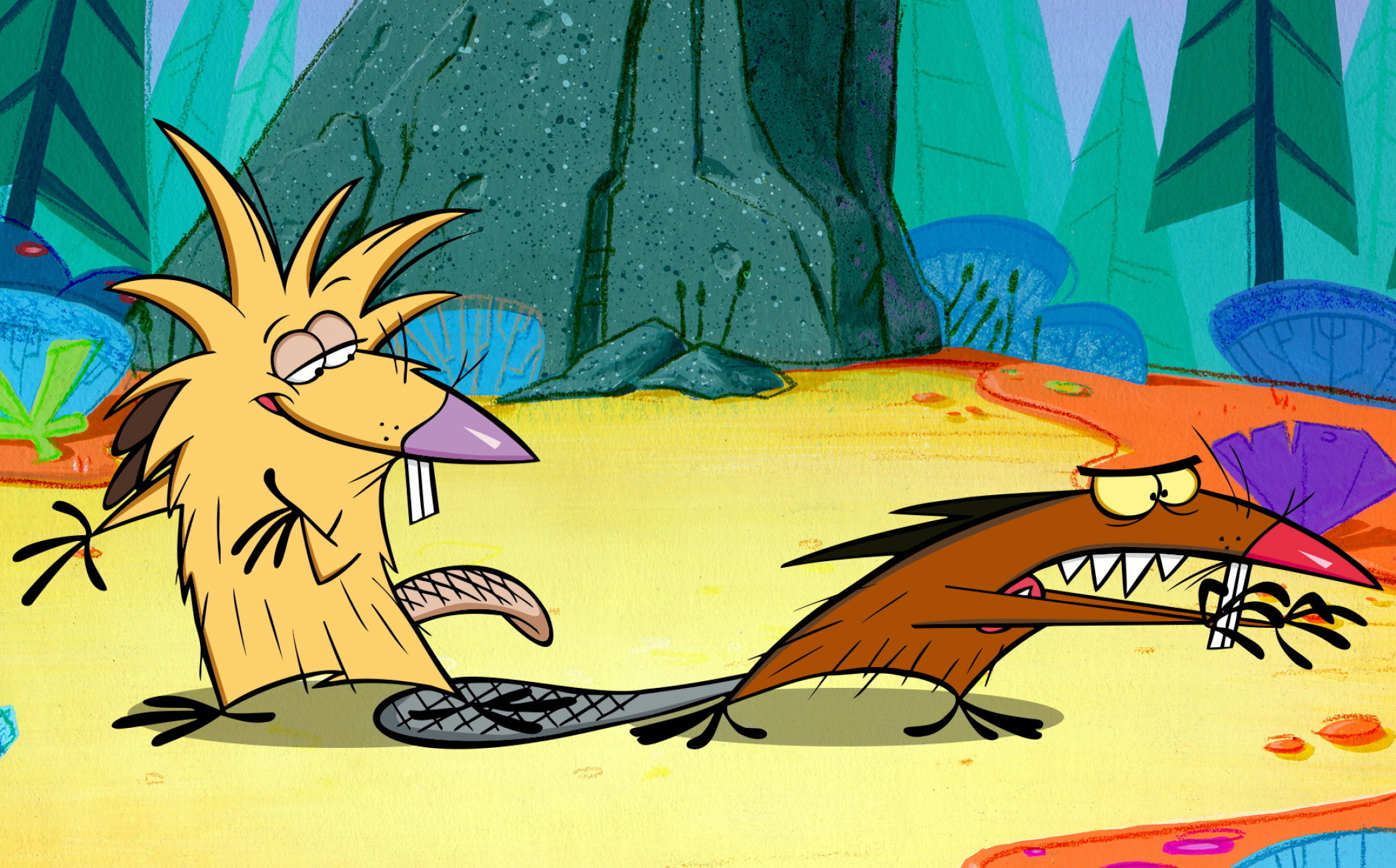 Angry beavers, TV series, Animation, Streaminganbieter, 2100x1310 HD Desktop