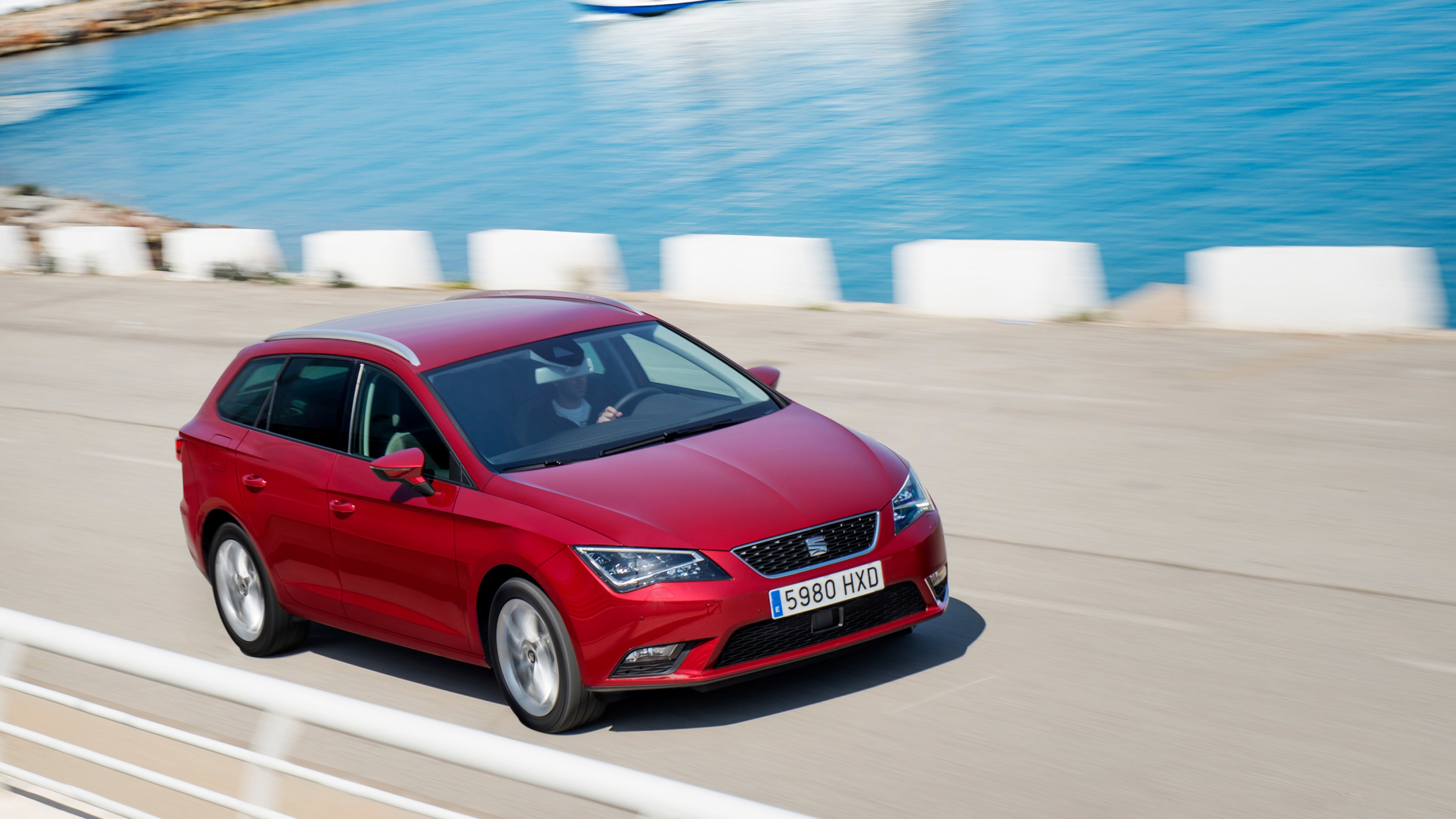 Seat Leon, ST 4Drive 2014, 3840x2160 4K Desktop