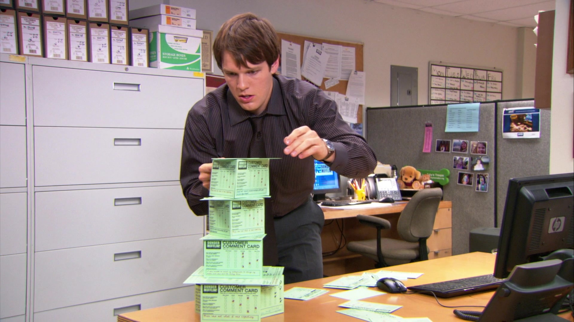 Jake Lacy, HP monitor, Pete Miller, The Office, 1920x1080 Full HD Desktop