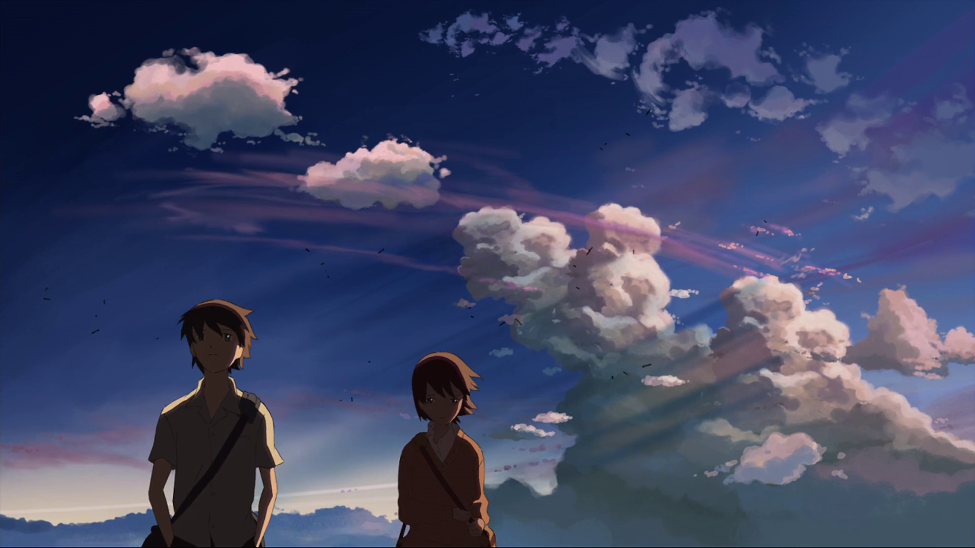 Takaki Tono, Kanae Sumida, 5 Centimeters per Second, Full HD Desktop wallpaper