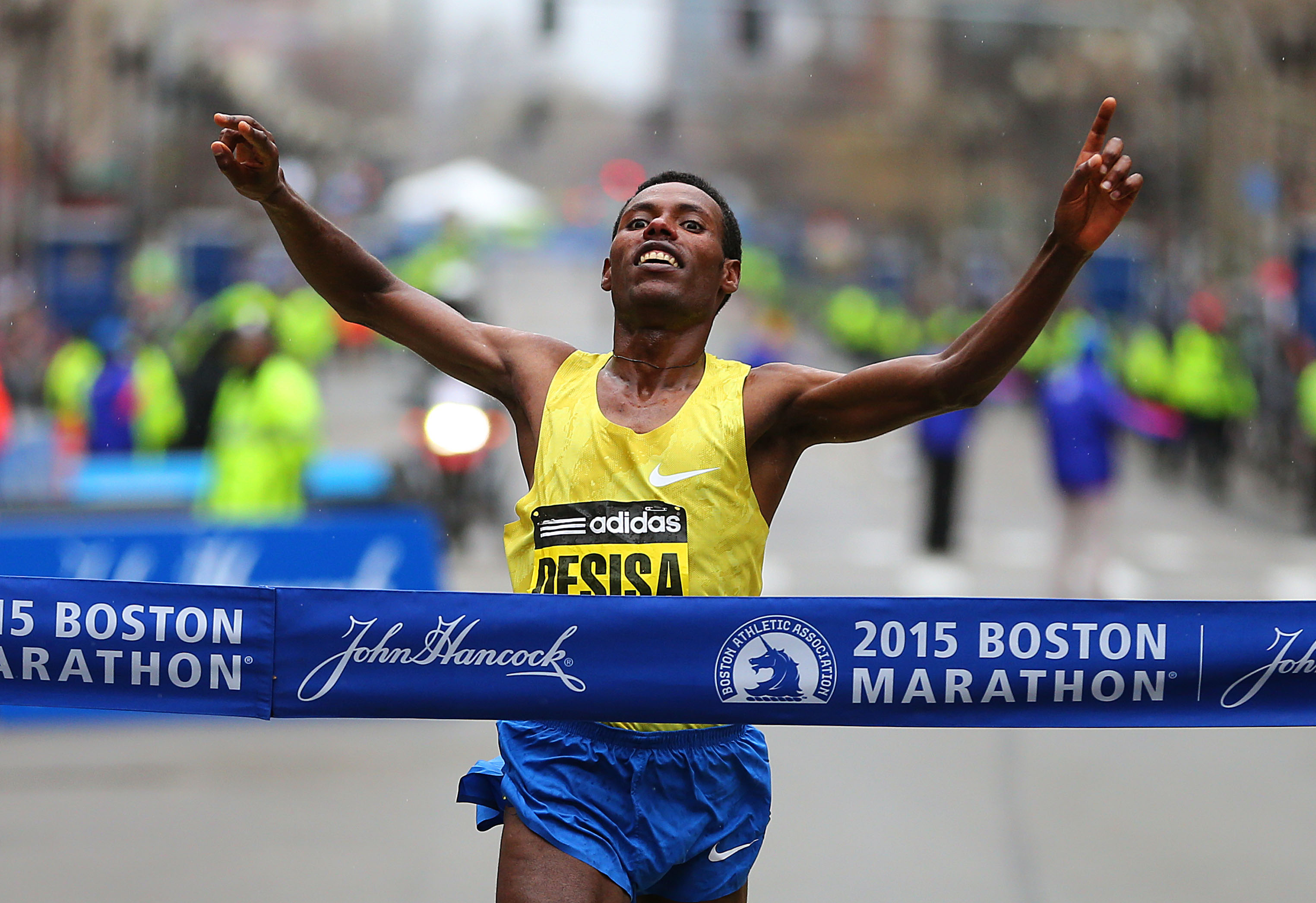 Lelisa Desisa, Relish marathon victory, 3050x2100 HD Desktop