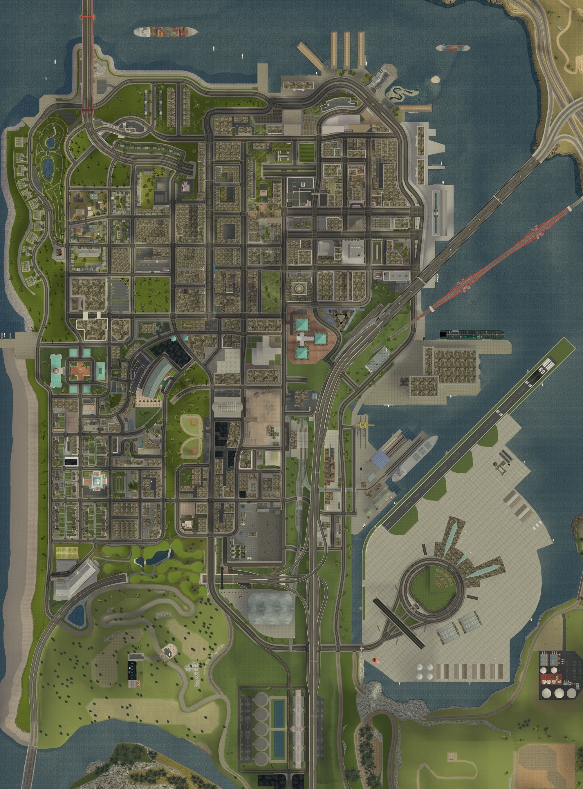 San Fierro, GTA: San Andreas Wallpaper, 2010x2730 HD Phone