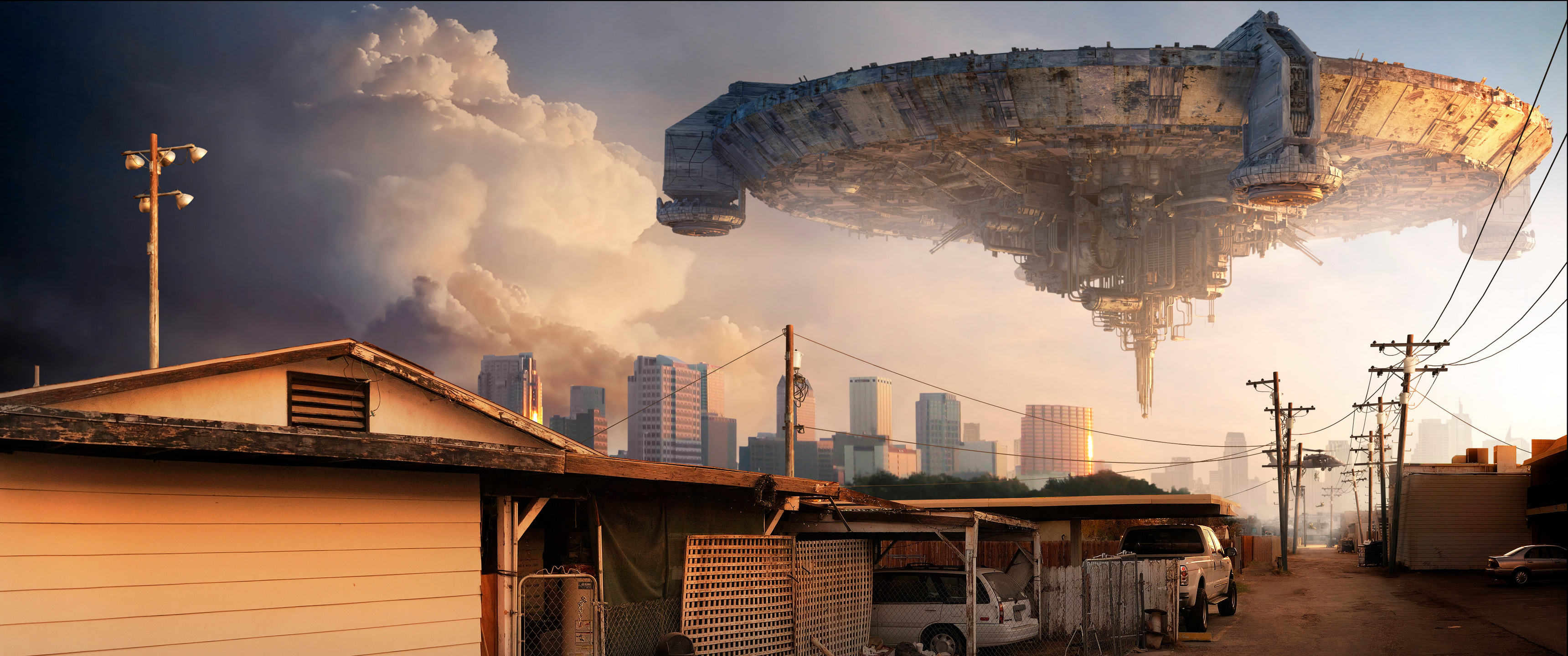 Eye-catching wallpaper, Shared by Ryan Tremblay, Memorable scenes, Intriguing film, 3440x1440 Dual Screen Desktop
