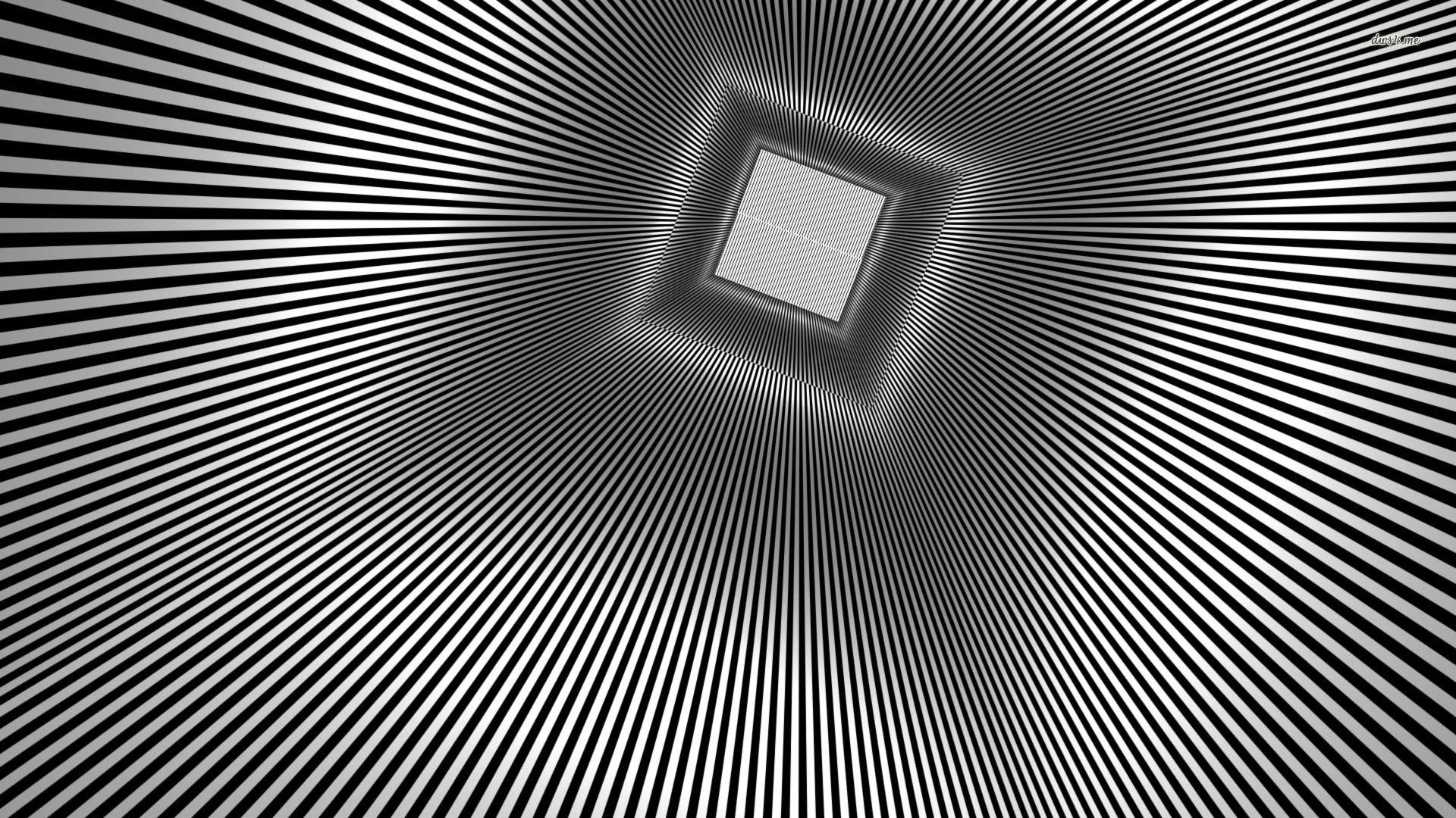 Square tunnel, Illusions Wallpaper, 1920x1080 Full HD Desktop