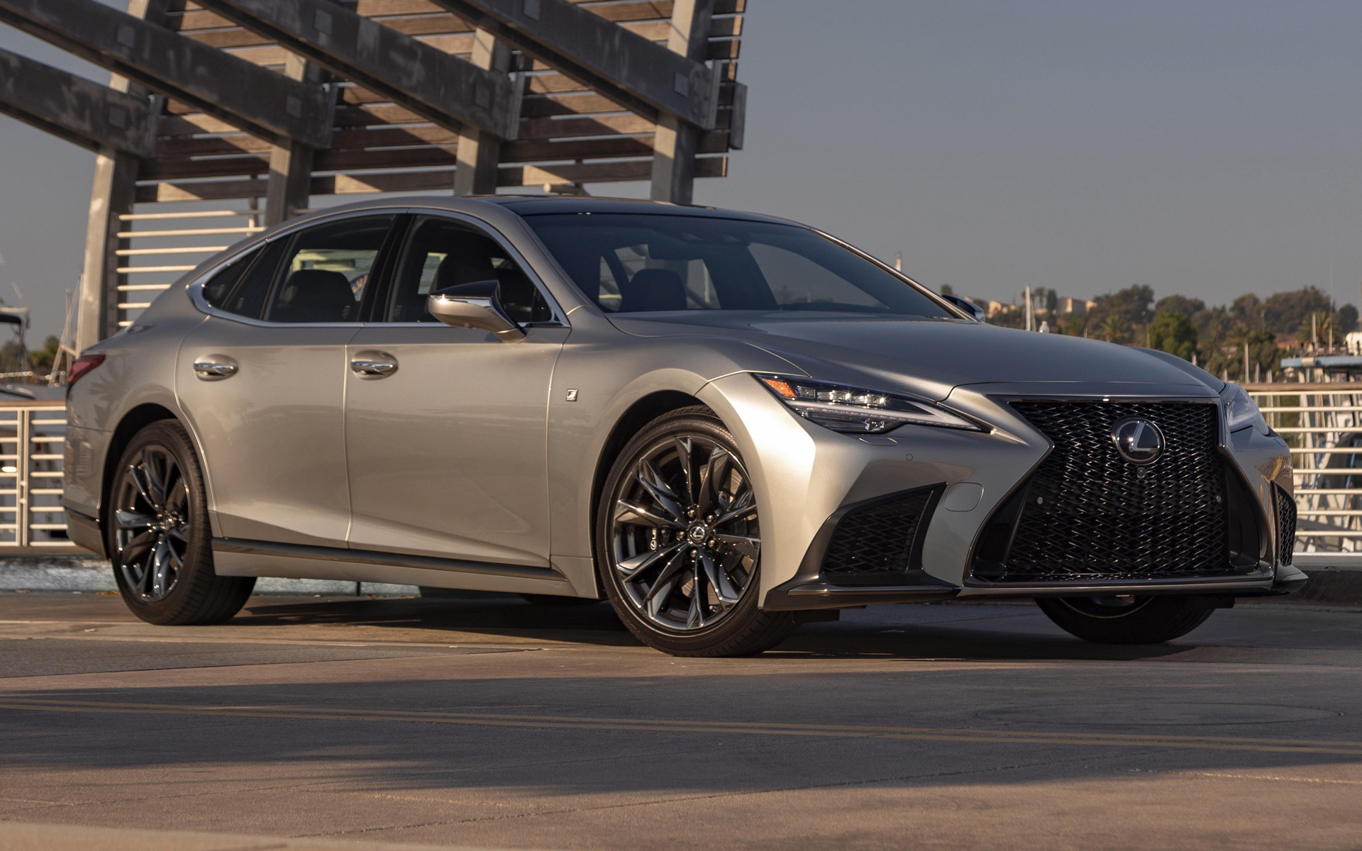 Lexus LS, 2021 model, F sport, HD car pixel, 1920x1200 HD Desktop