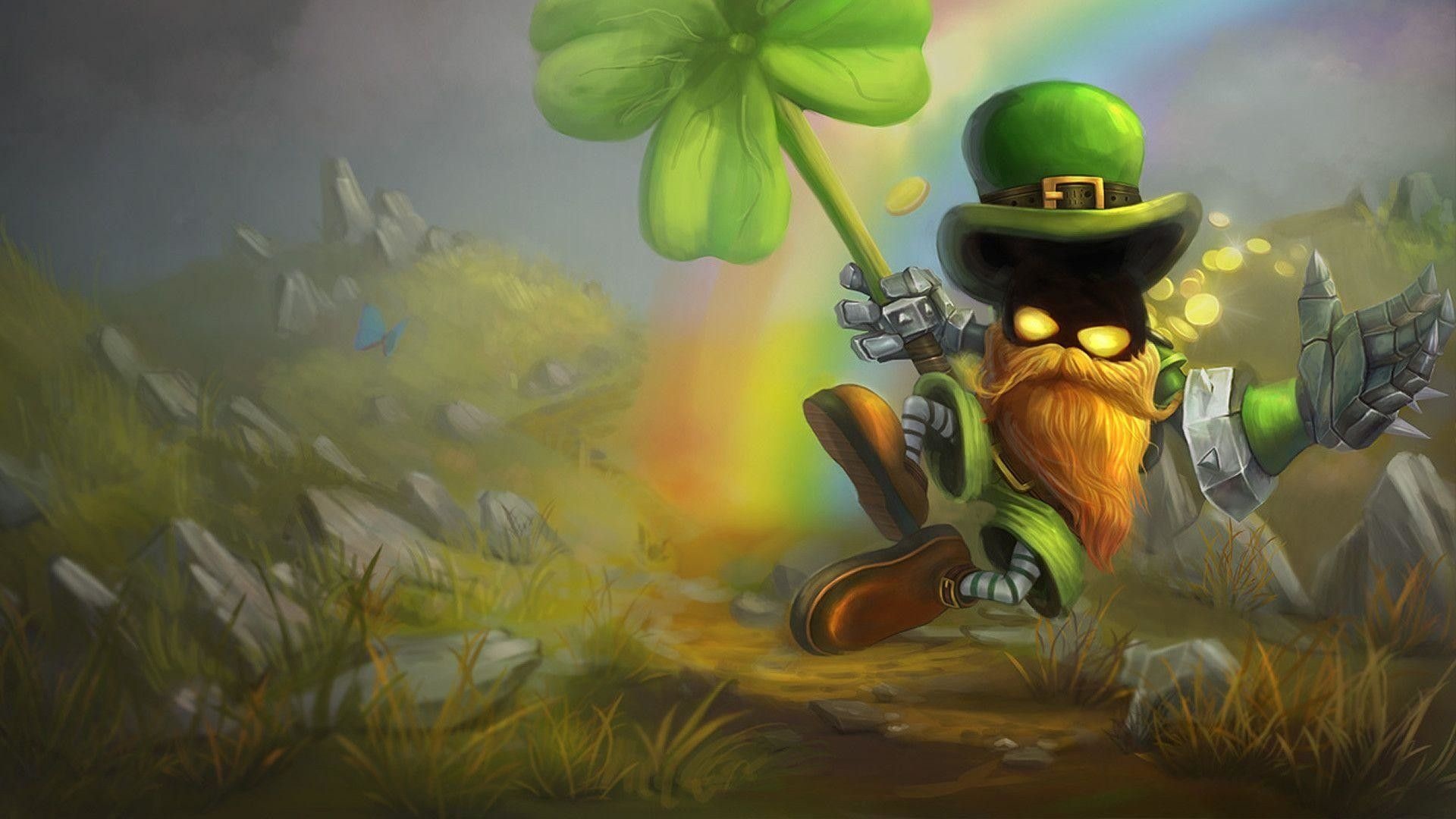 Leprechaun folklore, Irish mythology, Pot of gold, Lucky charms, 1920x1080 Full HD Desktop