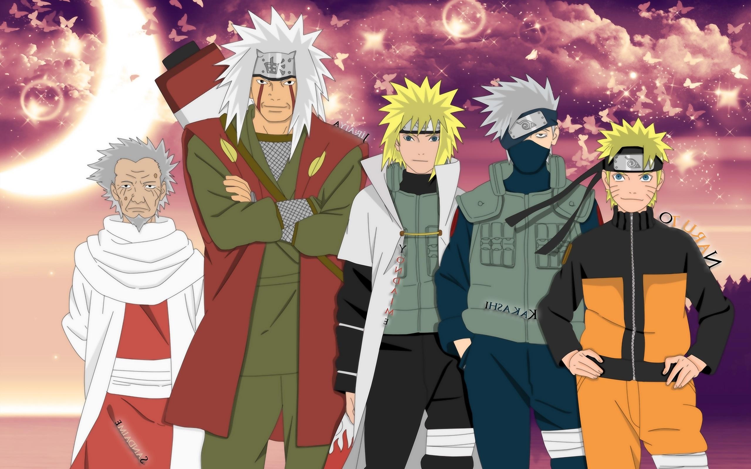 Jiraiya (Anime), Naruto's mentor, Legendary ninja, Ryan Anderson's post, 2560x1600 HD Desktop