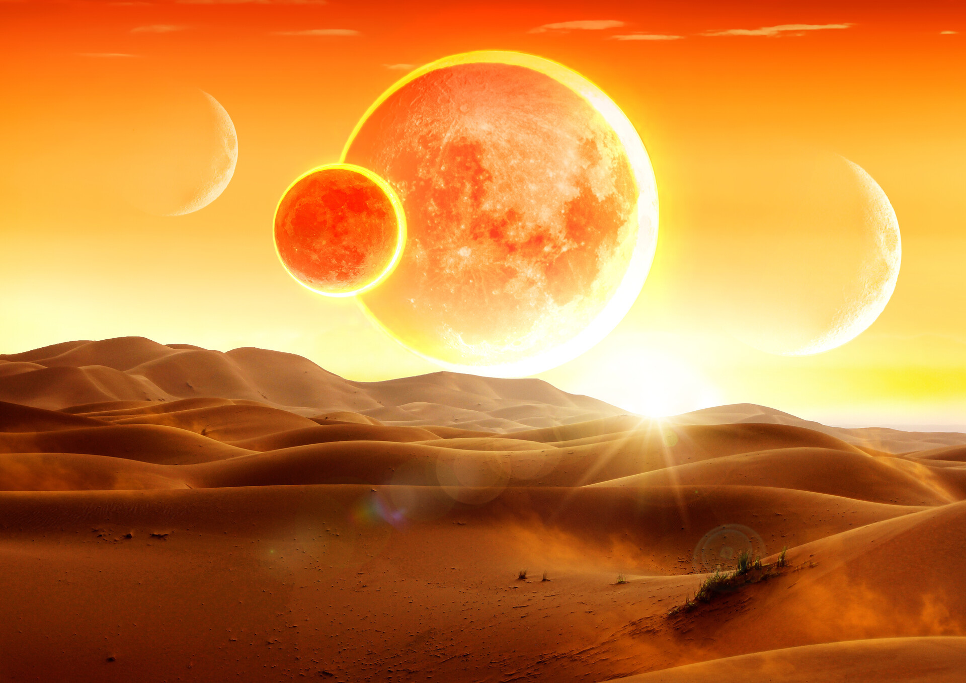 Sands of Arrakis, Planet Dune Wallpaper, 1920x1360 HD Desktop