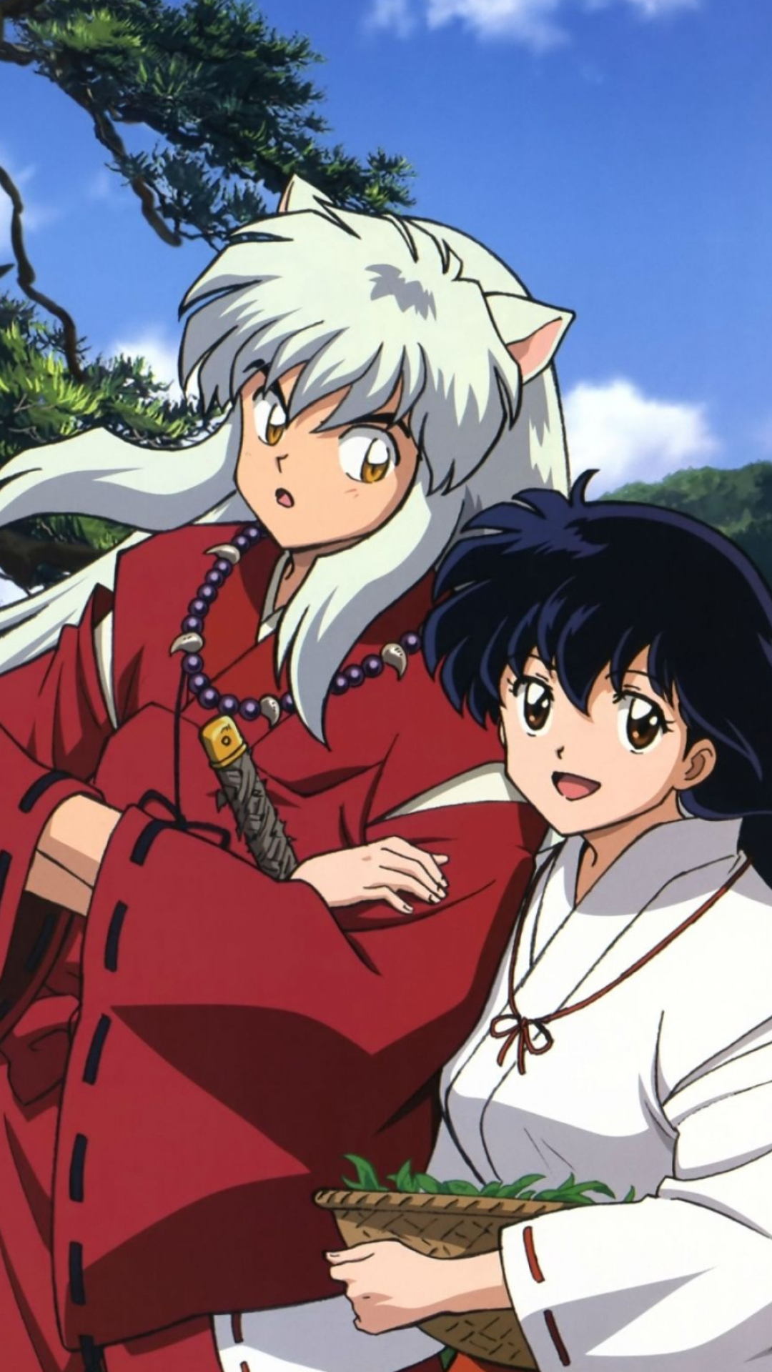 Kagome Higurashi, Iconic trio, Formidable rivals, Powerful alliances, 1080x1920 Full HD Phone