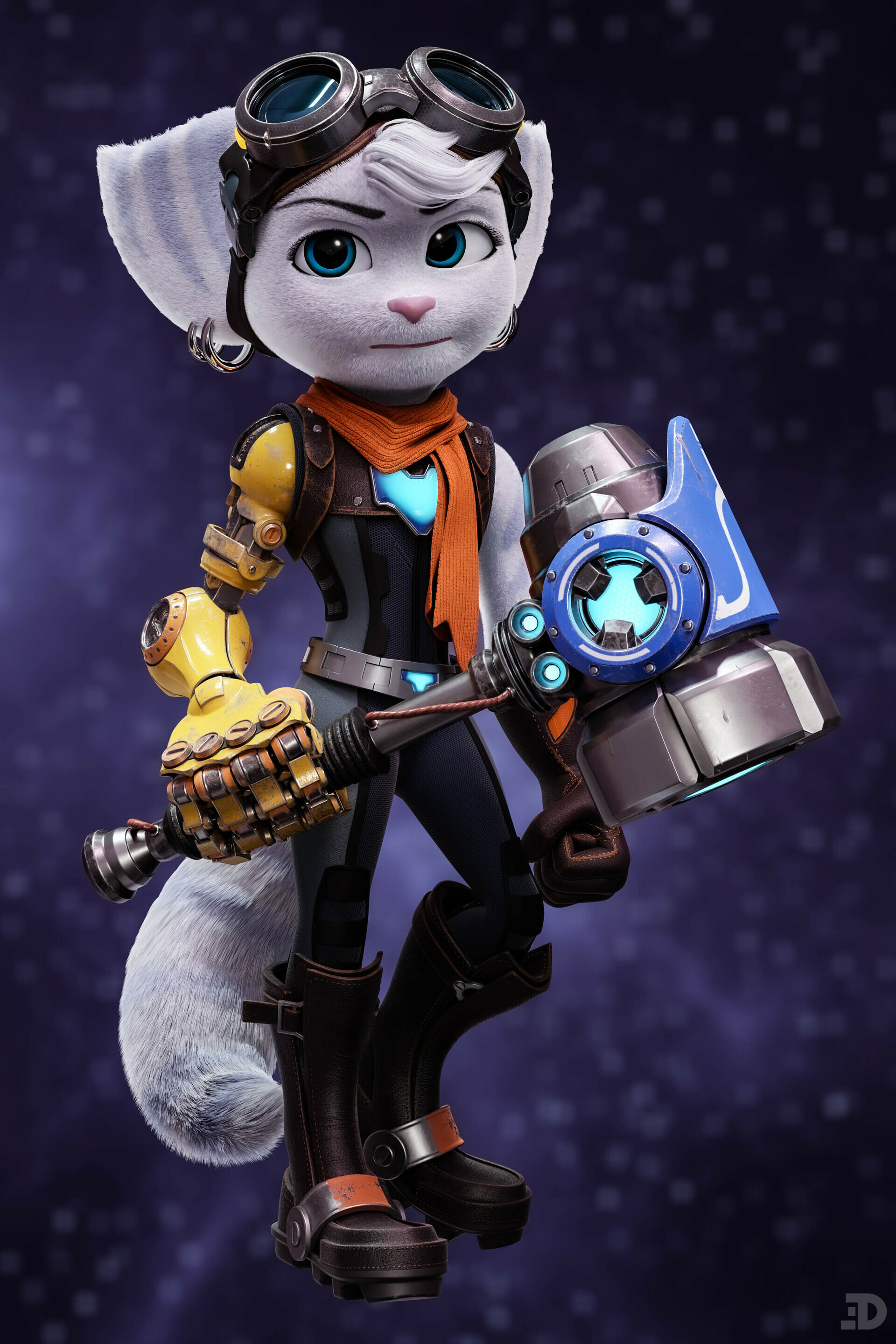 Ratchet and Clank, Dimensional rifts, Rivet's debut, Gaming adventure, 1920x2880 HD Phone