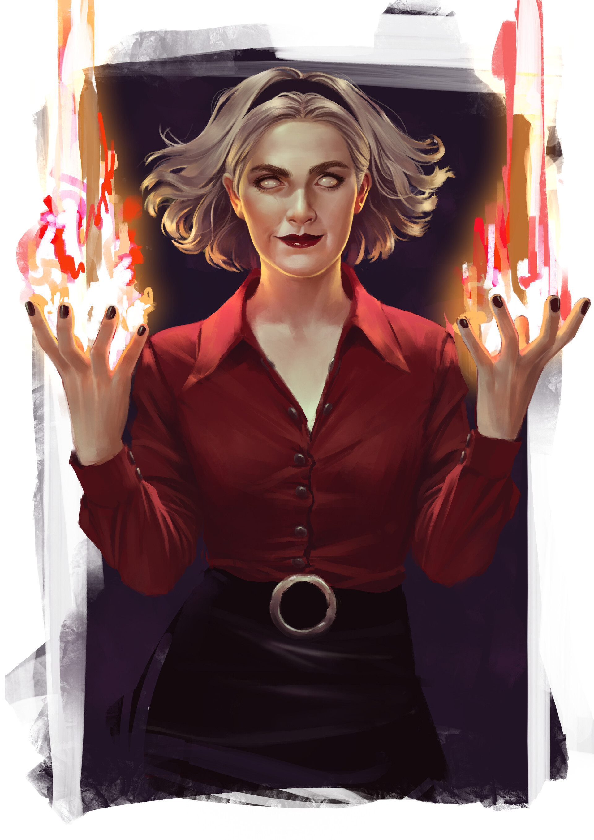 Chilling Adventures of Sabrina, TV Shows, Witchcraft, Dark fantasy, 1920x2720 HD Phone