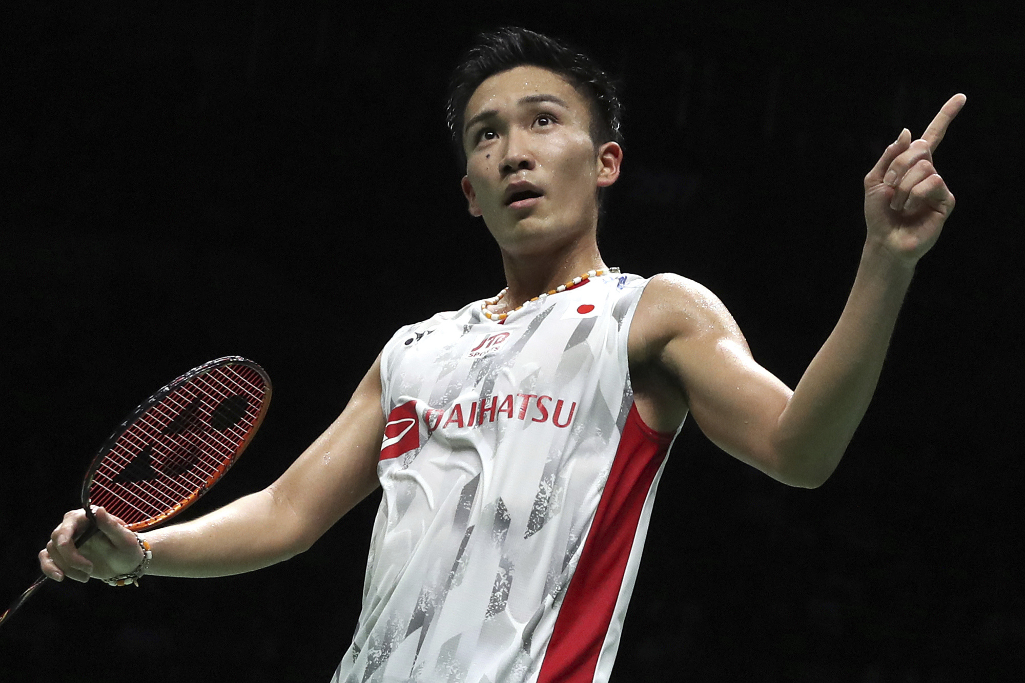 Kento Momota, Japanese man, Badminton singles world title, 2000x1340 HD Desktop