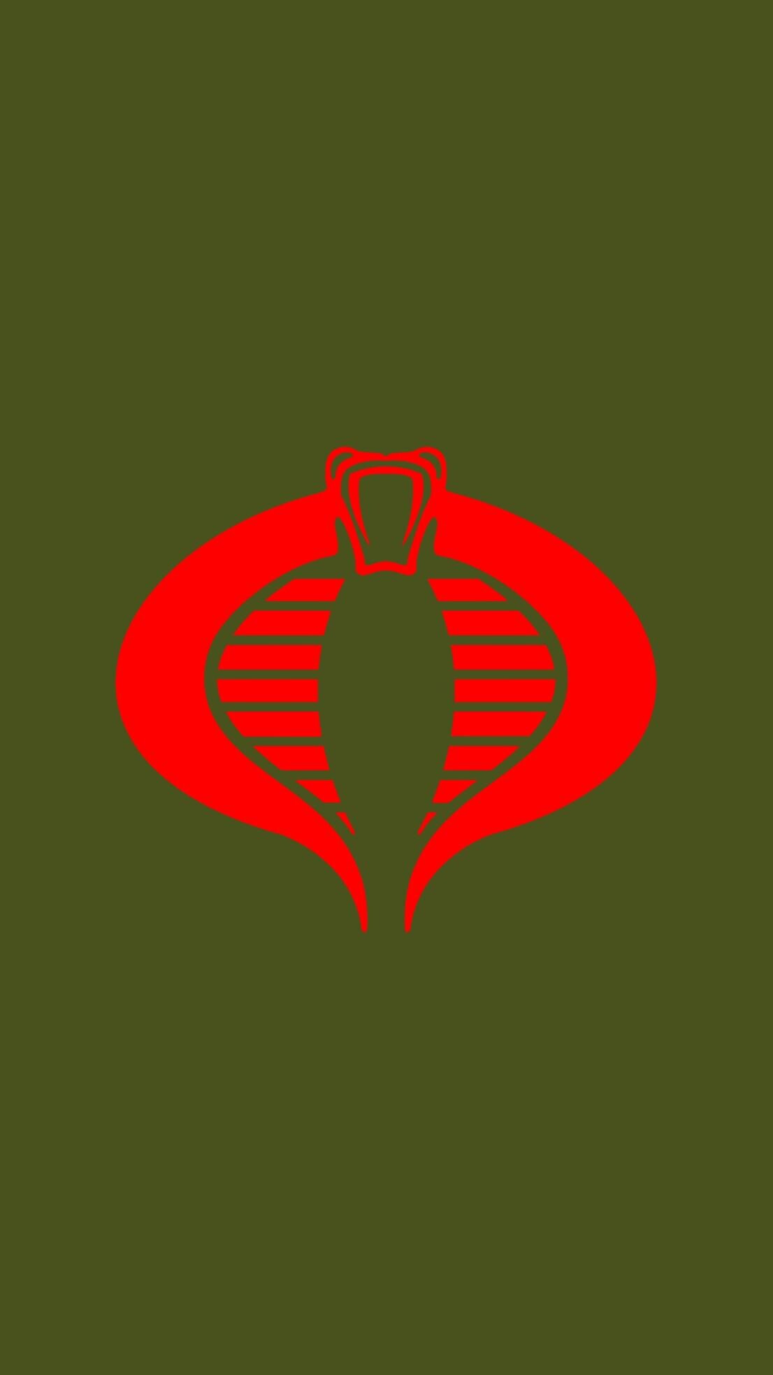 Joe Cobra logo, Desktop wallpapers, G.I. Joe, Animation, 1110x1970 HD Phone