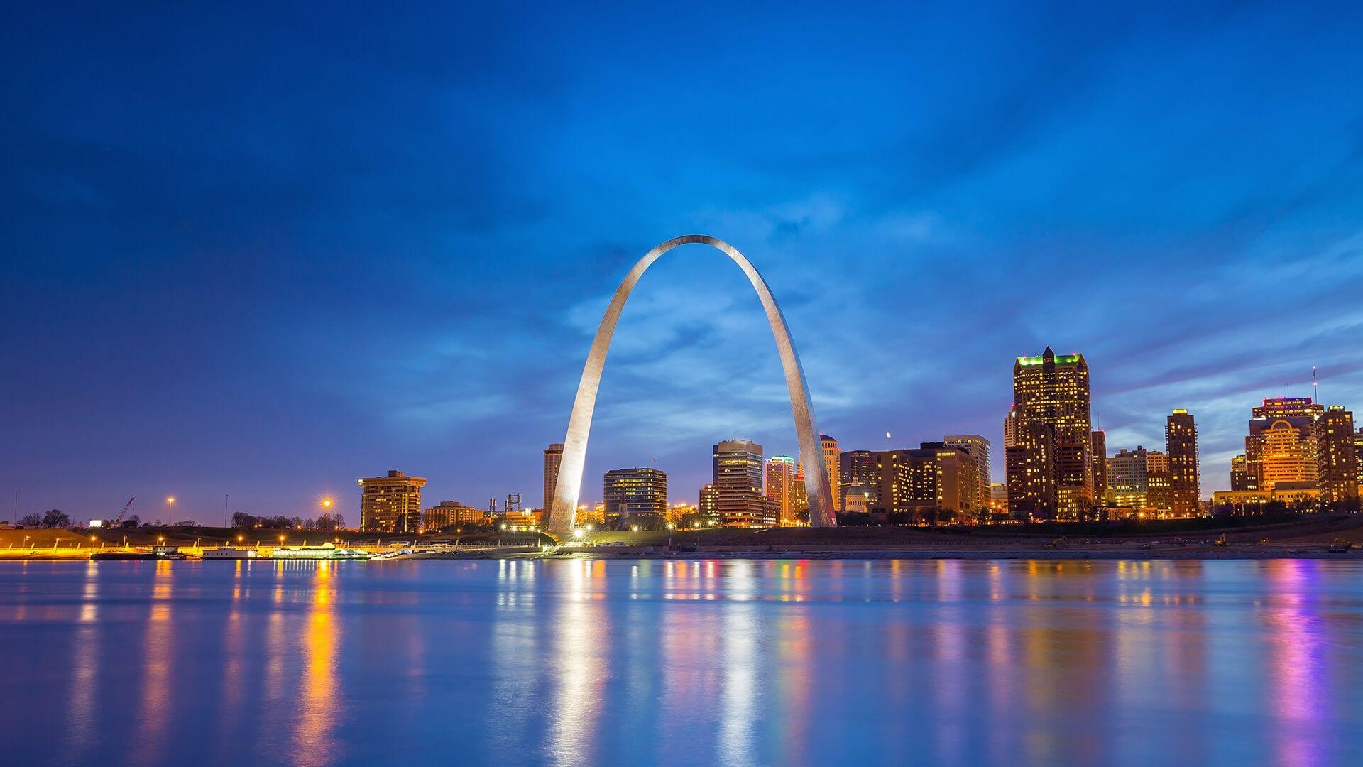 St. Louis skyline, Mississippi river cruise, Sunstone tours, Cruises, 1920x1080 Full HD Desktop