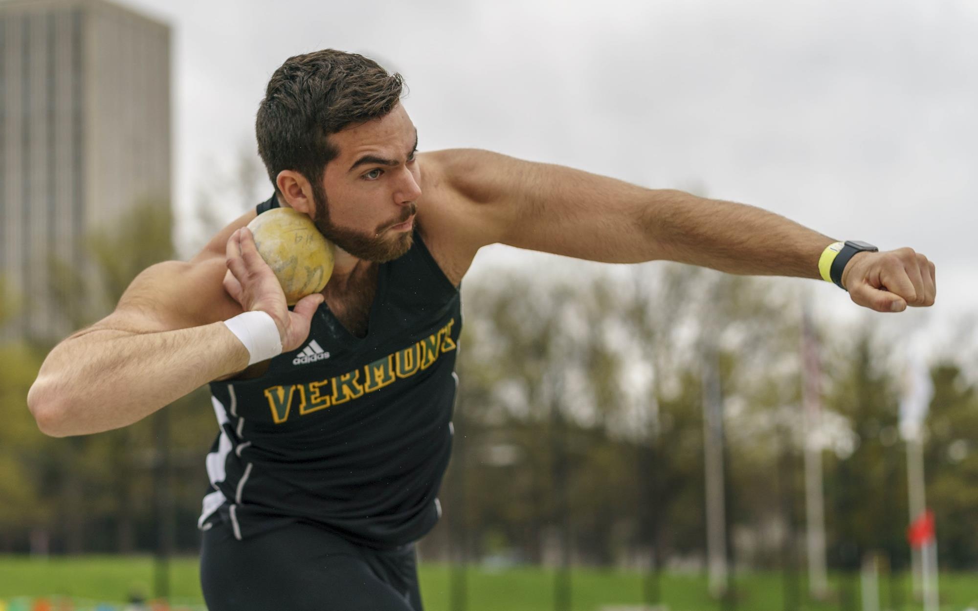 Shot Put, Shane O'Connor, Track and Field, University of Vermont Athletics, 2000x1250 HD Desktop