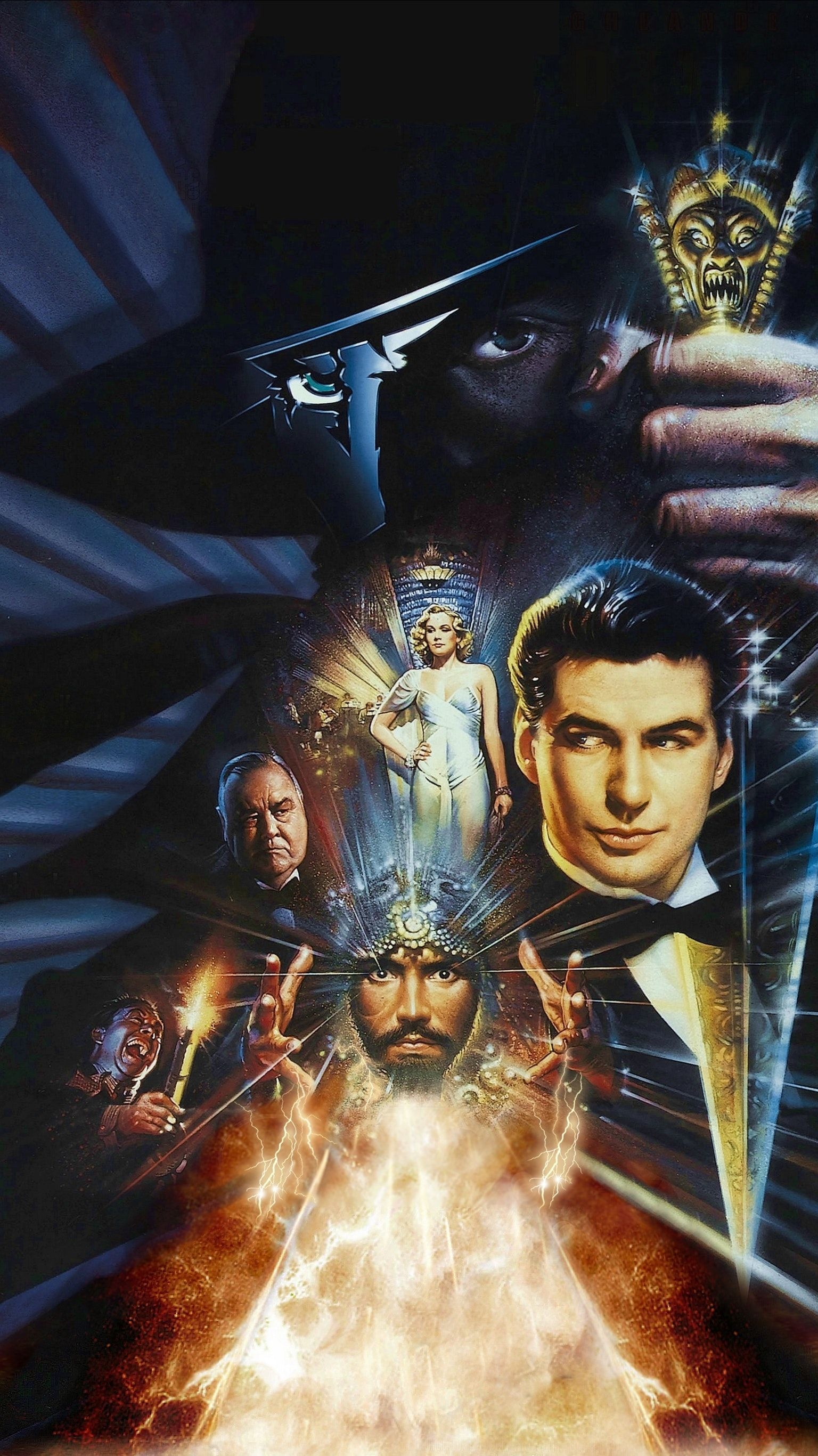 The Shadow 1994, Movie art, Star Trek starships, 1540x2740 HD Phone