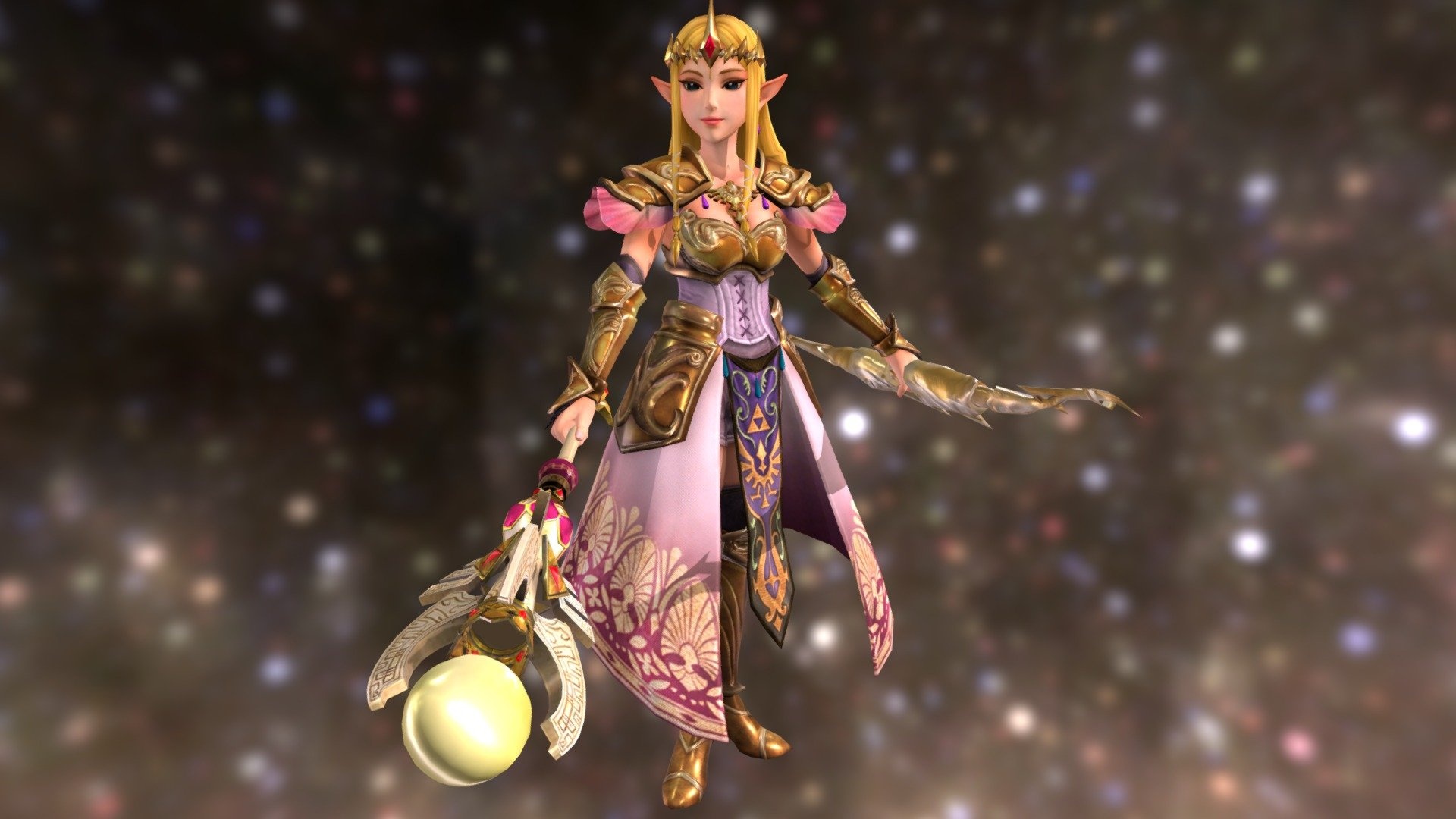 Princess Zelda, Hyrule Warriors Wallpaper, 1920x1080 Full HD Desktop