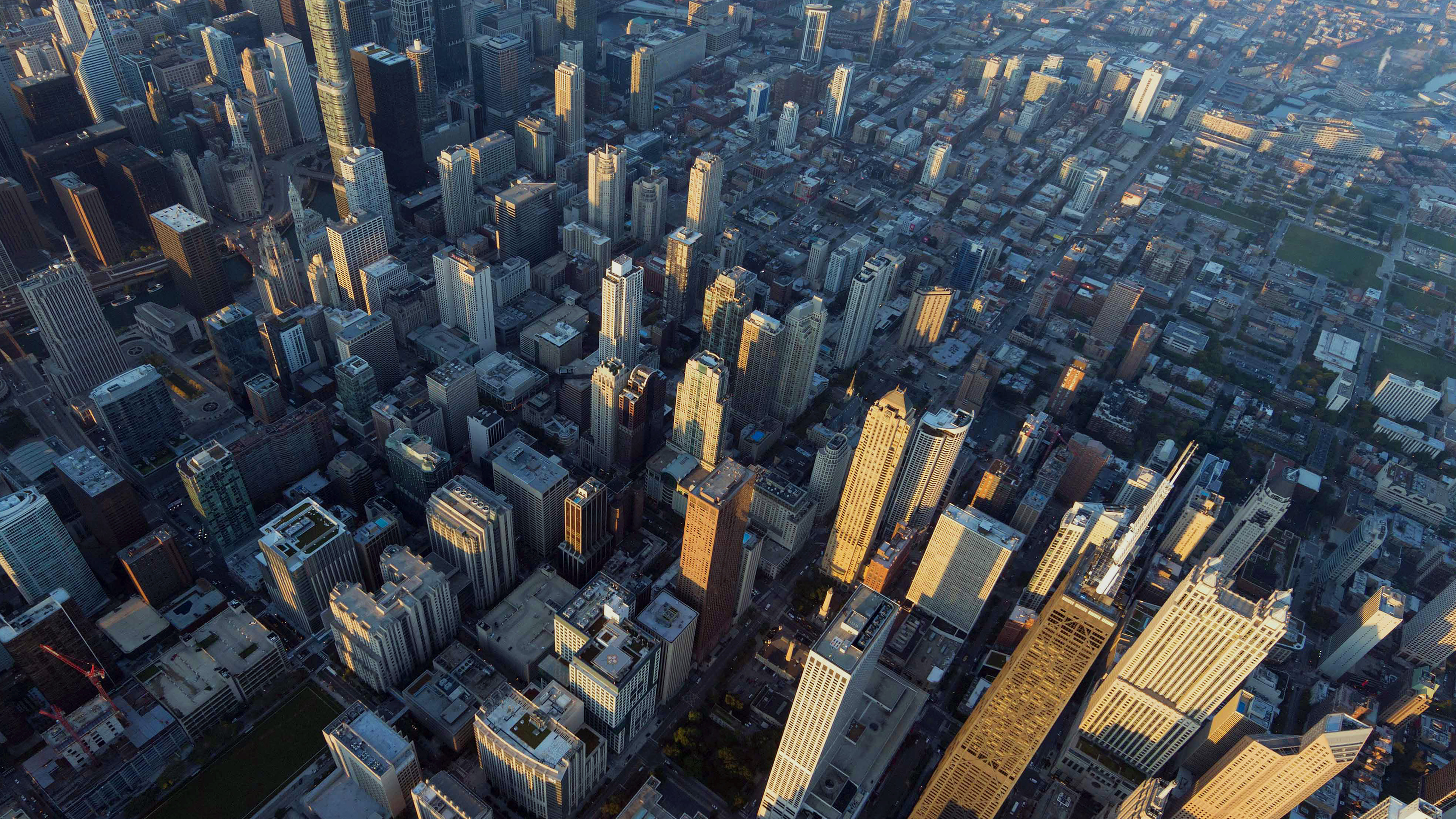 Chicago travels, Skyview buildings, Architecture blocks, 3840x2160 4K Desktop