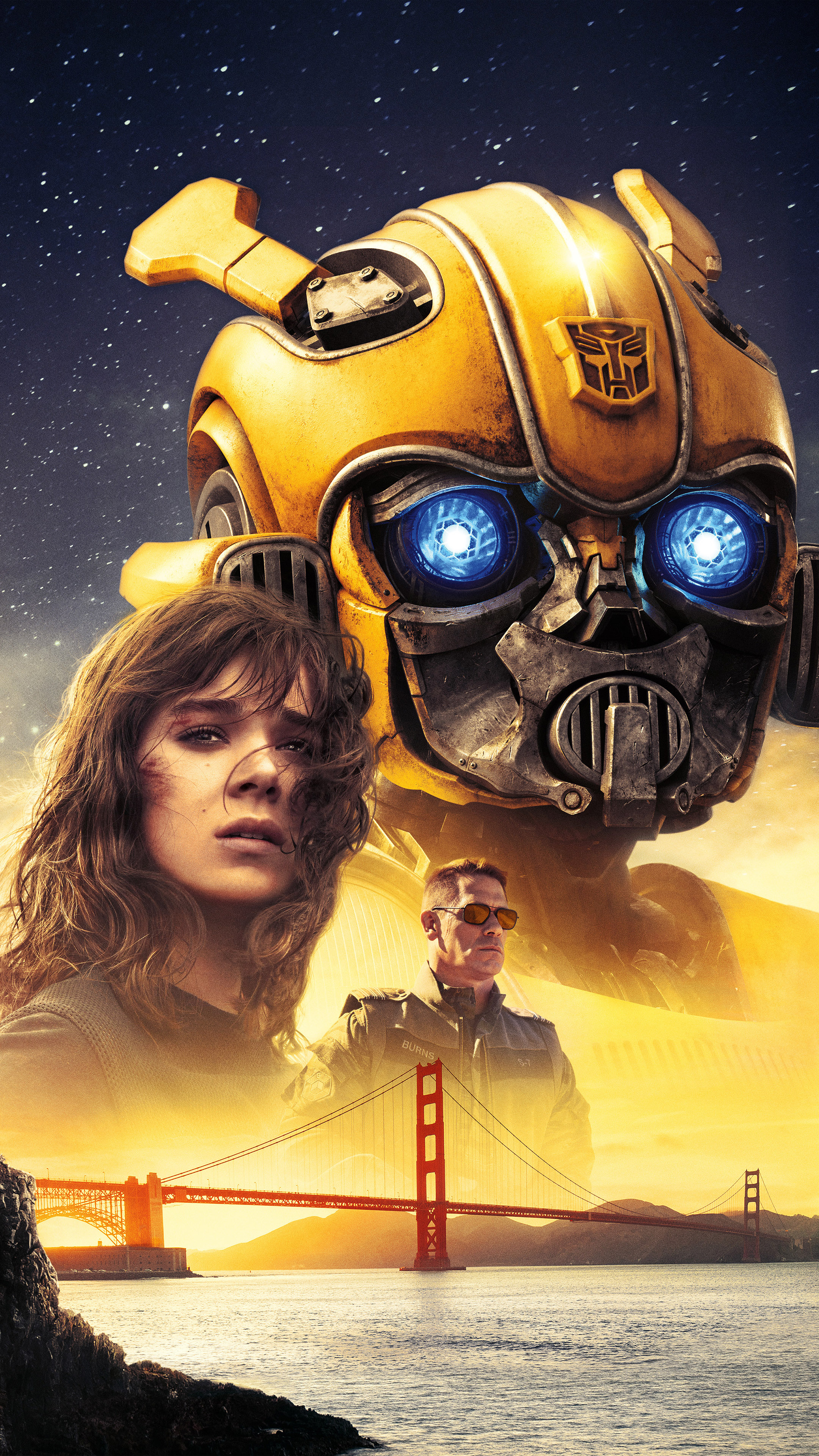 Bumblebee, John Cena, Wallpapers, 2160x3840 4K Phone