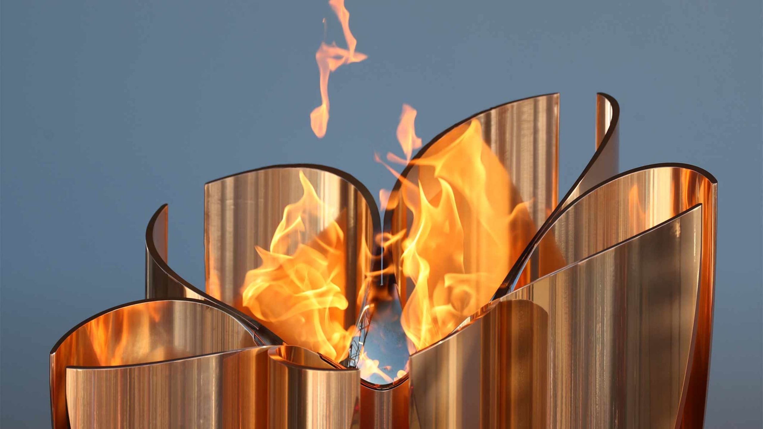 Olympic torches, Olympic Flame Wallpaper, 2560x1440 HD Desktop