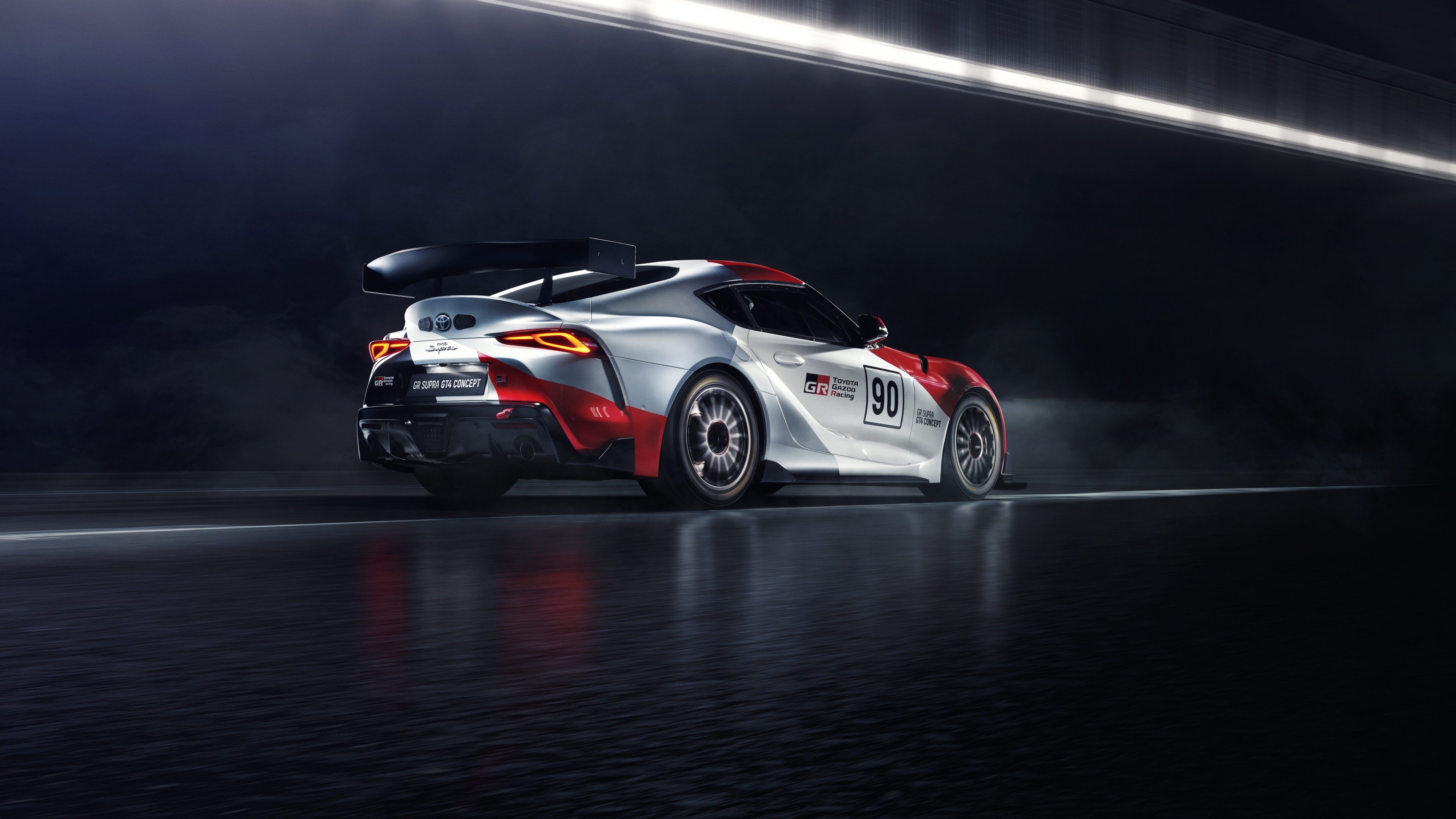 GT4 Edition, Toyota GR Supra Wallpaper, 3840x2160 4K Desktop