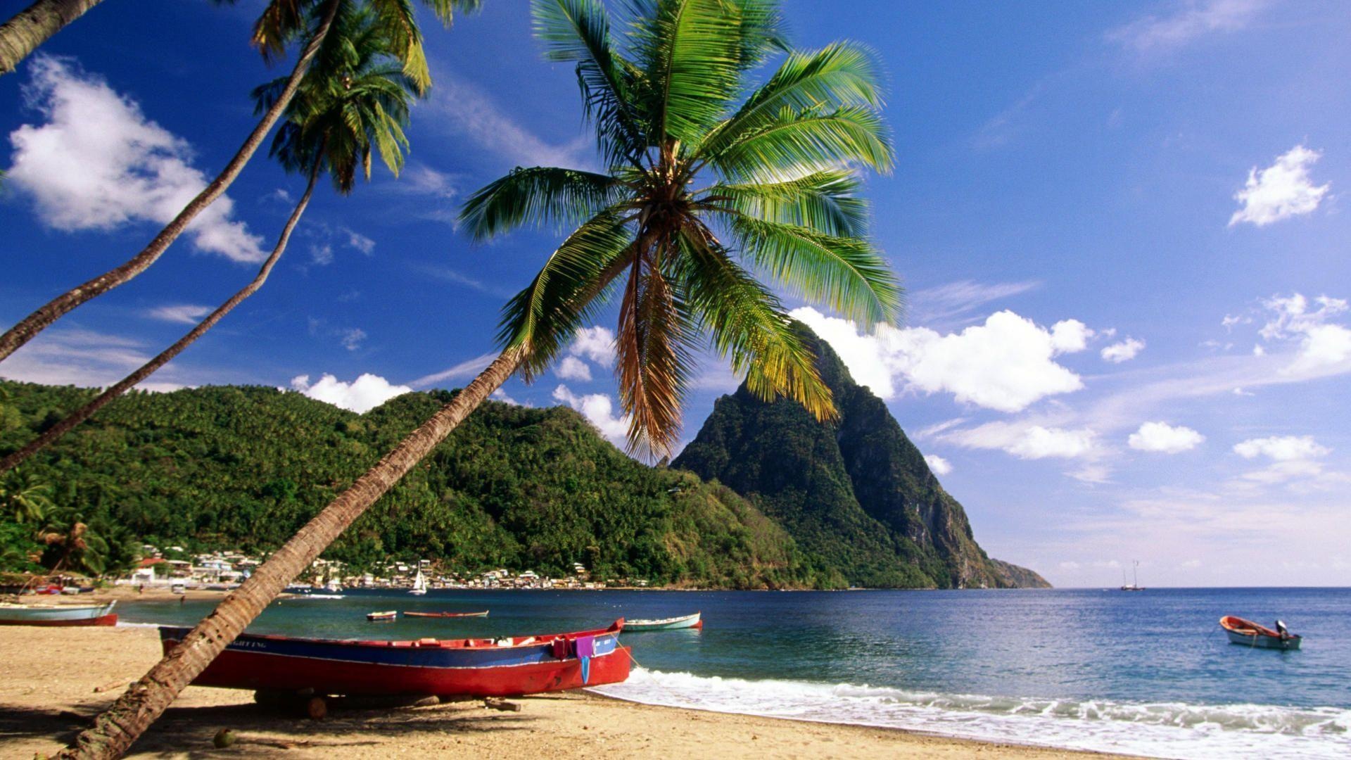 Caribbean Islands, Top free, Backgrounds, HD, 1920x1080 Full HD Desktop