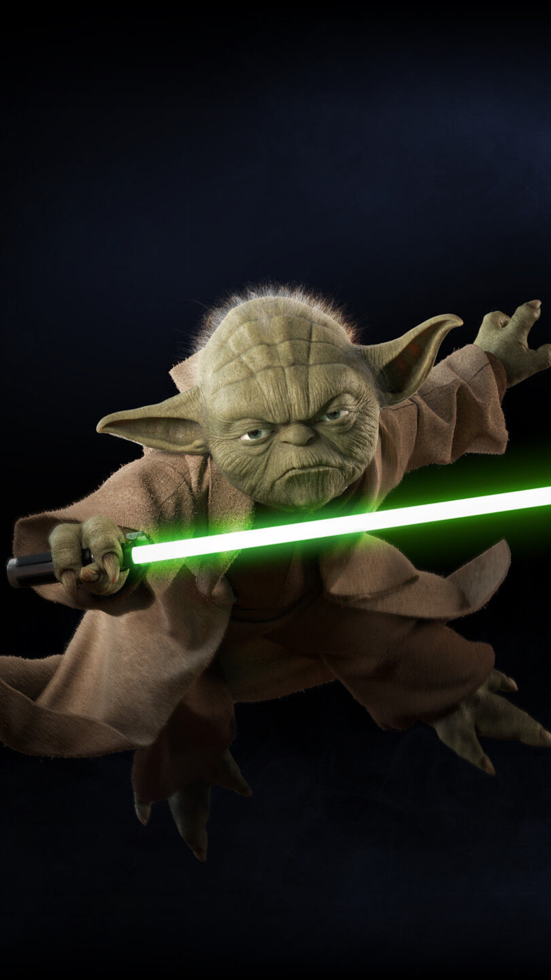 Yoda (Star Wars), Battlefront II, Sony Xperia, HD wallpapers, 2160x3840 4K Phone