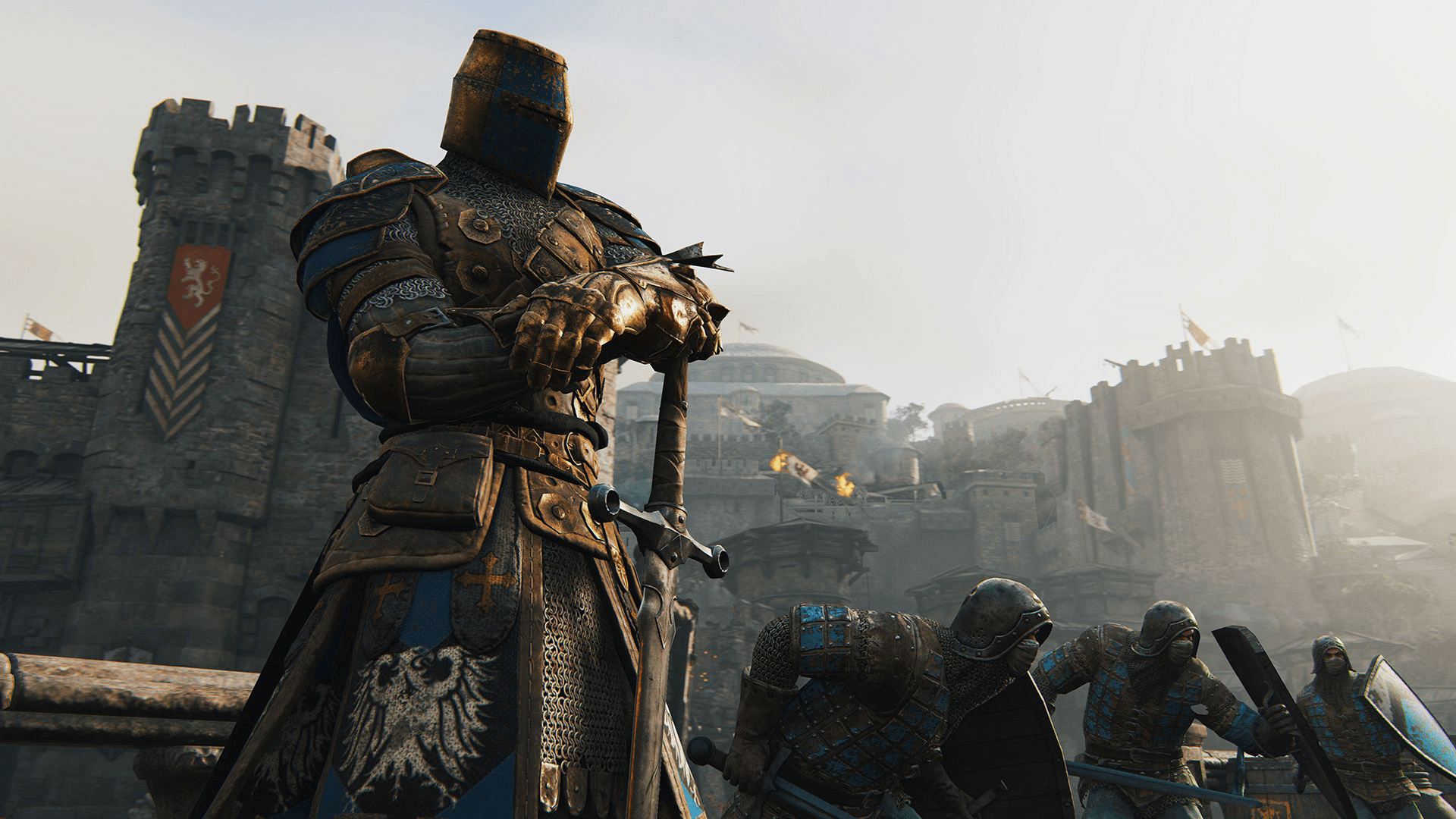 For Honor, Ubisoft, Action-packed battles, Medieval warriors, 1920x1080 Full HD Desktop