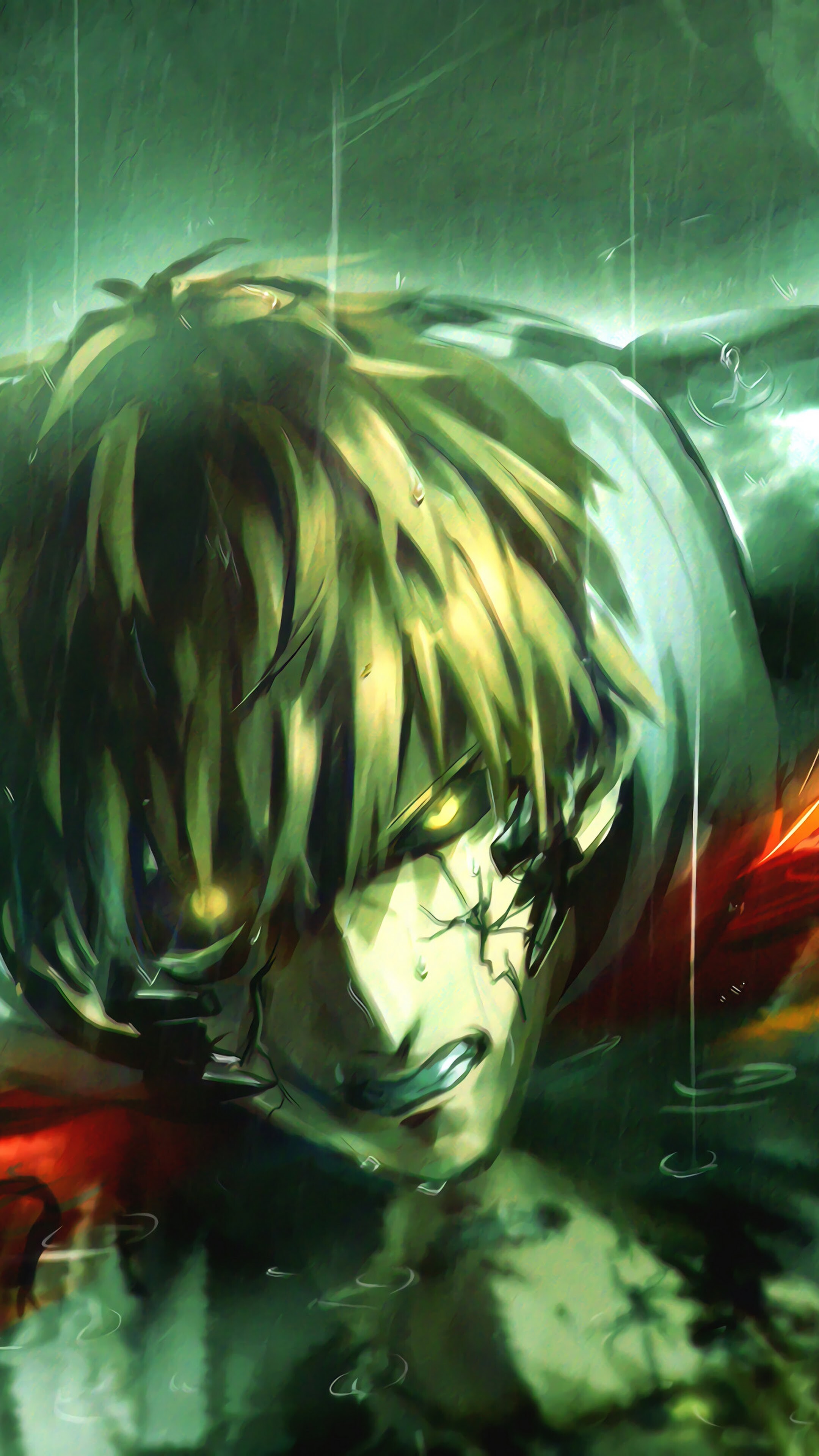 Genos, One Punch Man, PC desktop, 4K wallpaper, 2160x3840 4K Phone