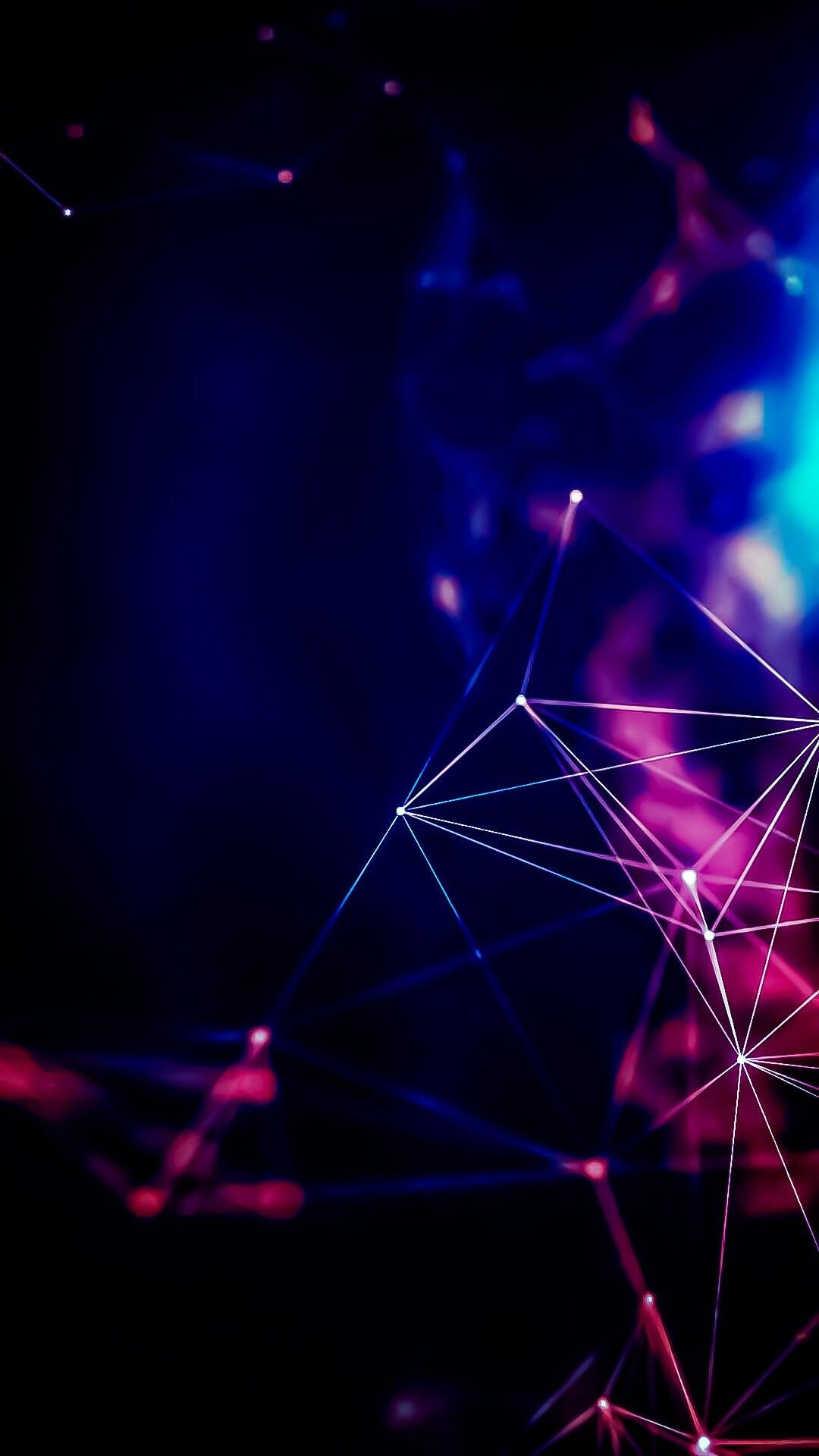 Geometric Android wallpapers, 4K resolution, High-quality visuals, Vibrant colors, 1080x1920 Full HD Phone