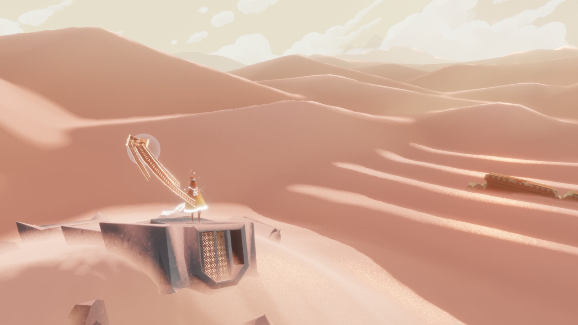 Broken Bridge, Journey (Game) Wallpaper, 1920x1080 Full HD Desktop