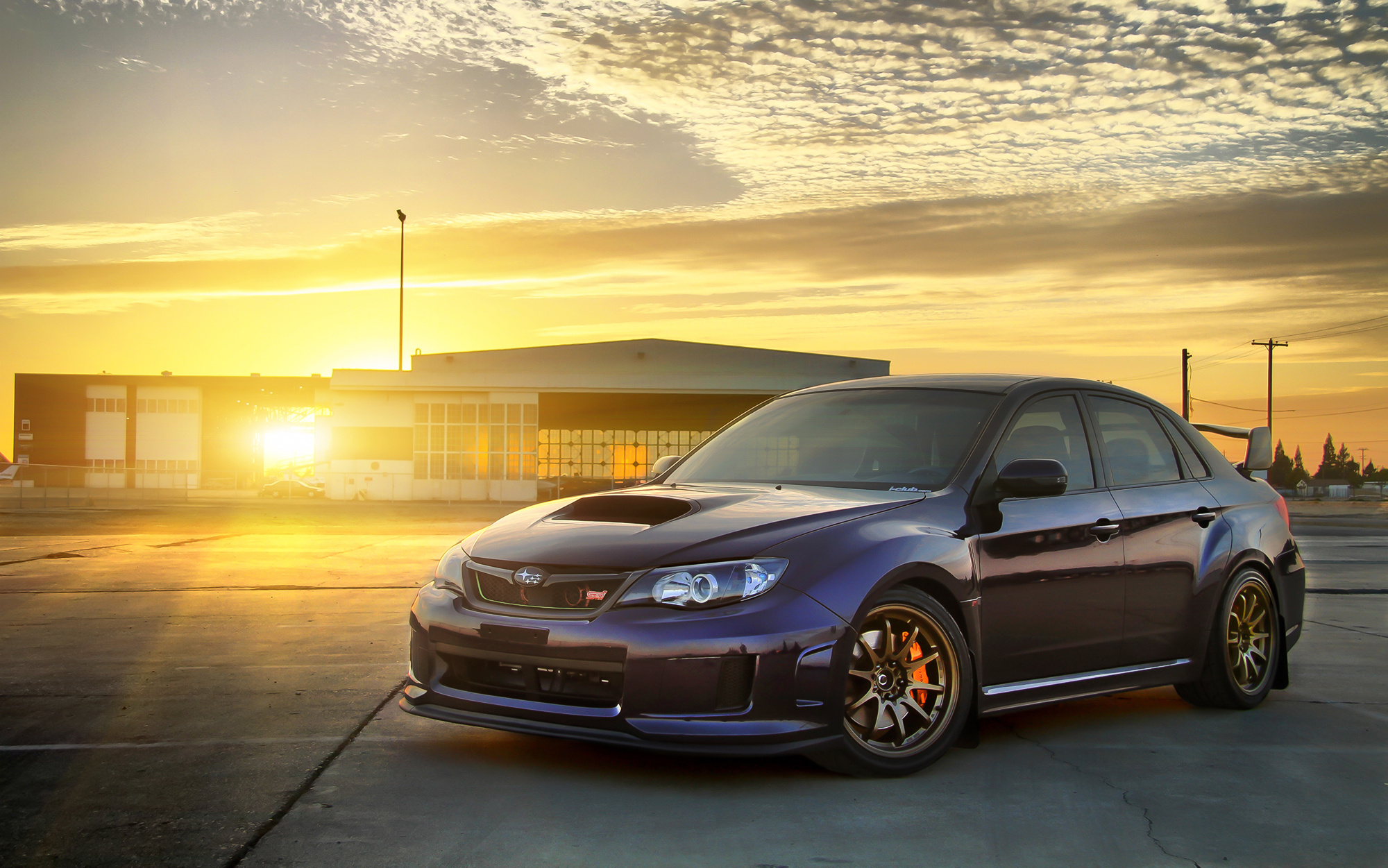 Subaru Impreza, Sporty sedan, High-performance vehicle, Aggressive styling, 2000x1260 HD Desktop