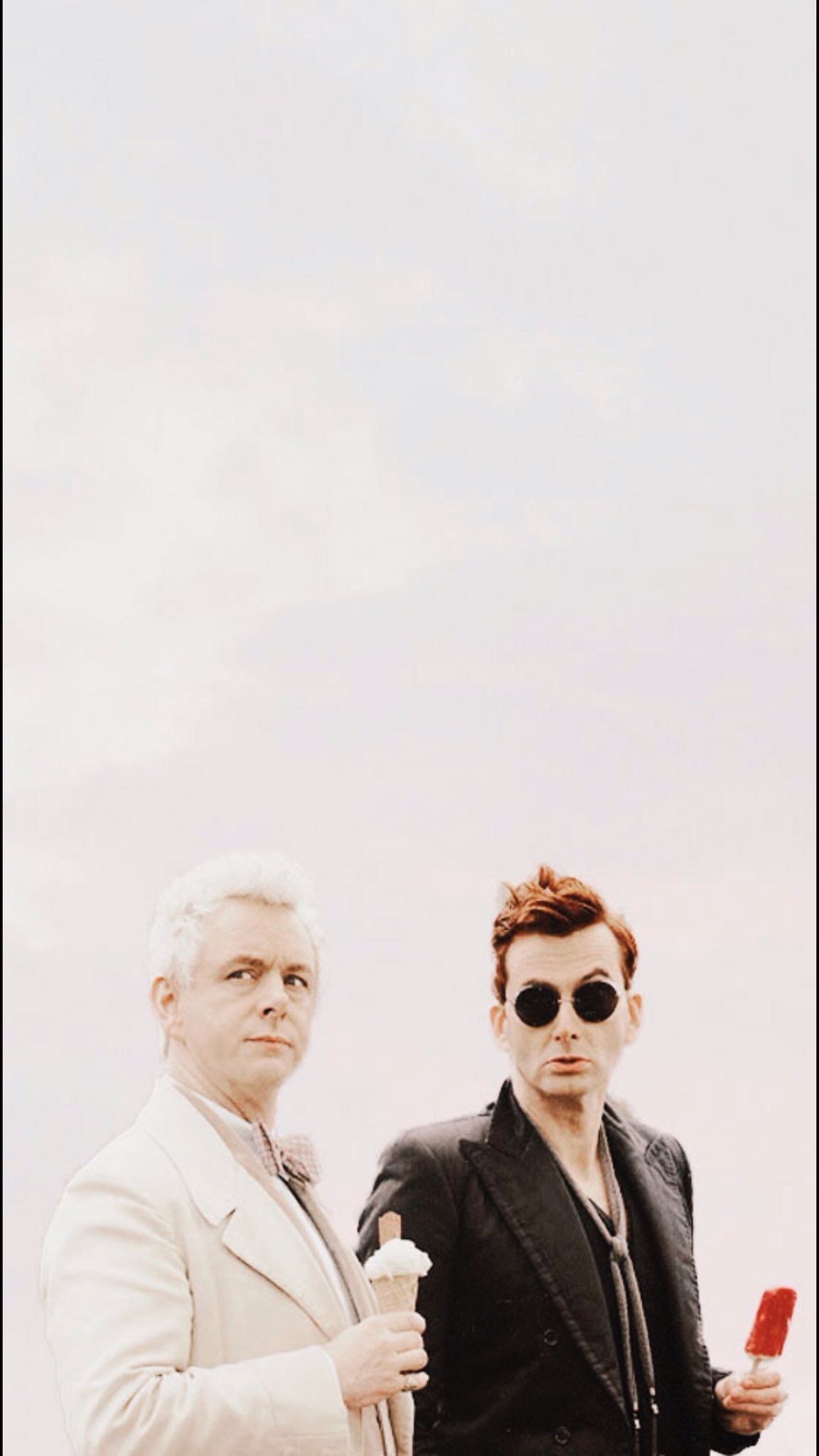 Good Omens, Best fantasy book, Michael Sheen portrayal, Captivating storyline, 1160x2050 HD Phone