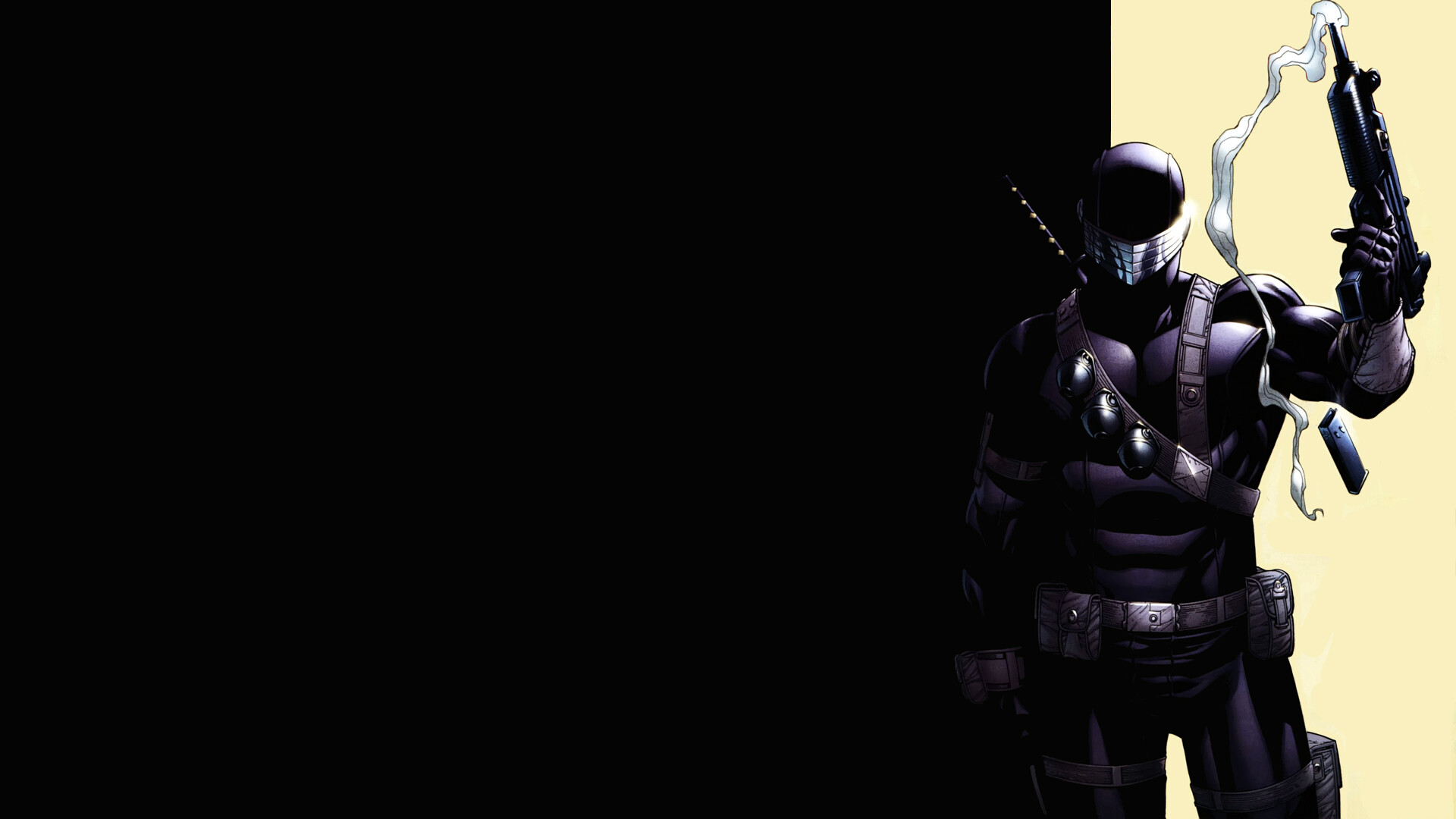 Snake Eyes, G.I. Joe, Cartoon Animation, HD wallpapers, 1920x1080 Full HD Desktop