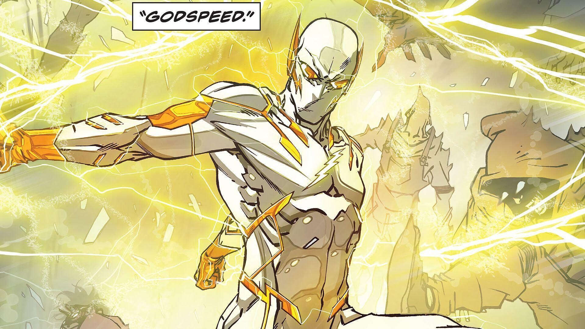 Godspeed, Flash's nemesis, Comics villain, Lightning speed, 1920x1080 Full HD Desktop